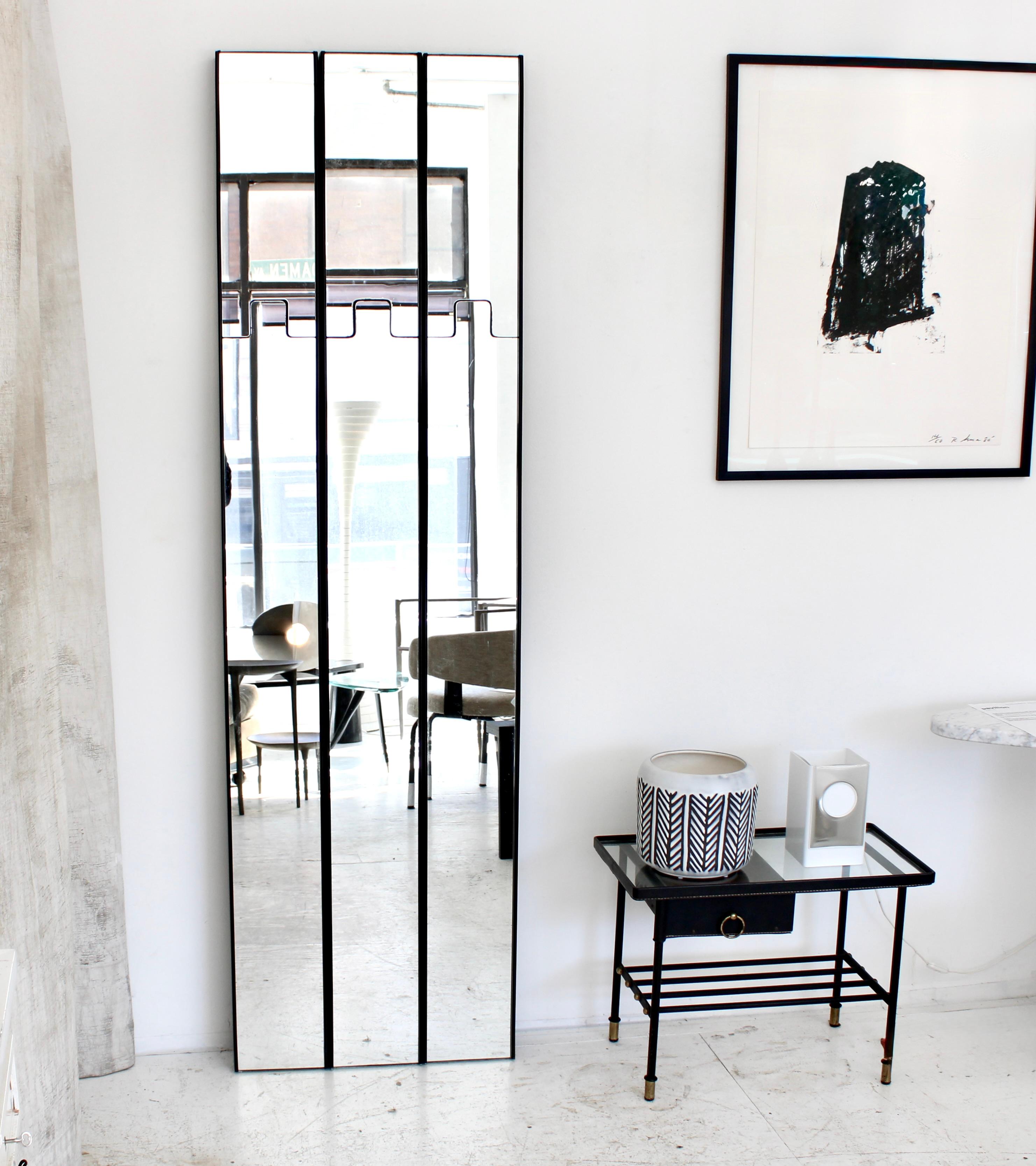 Luciano Bertoncini Gronda Wall Mirrors / Coat Racks for Elco Italy c1970 For Sale 5