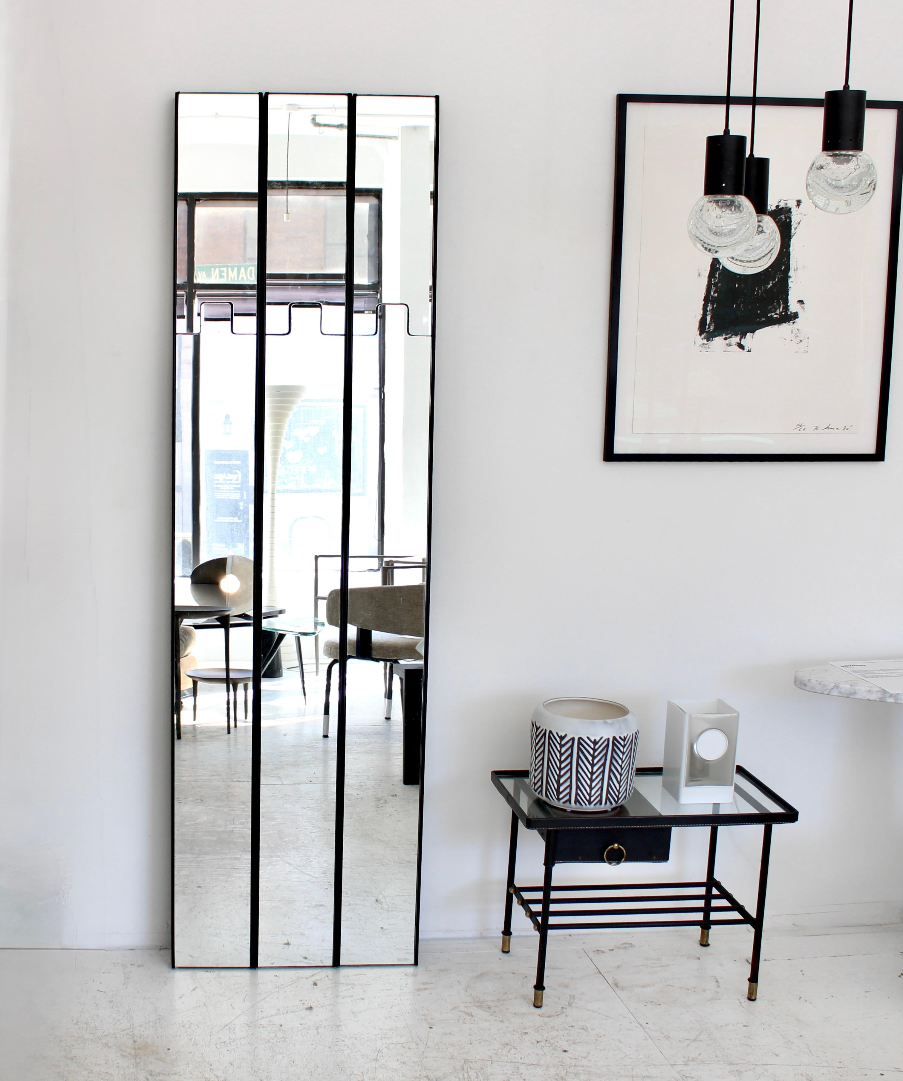 Luciano Bertoncini Gronda Wall Mirrors / Coat Racks for Elco Italy c1970 For Sale 6