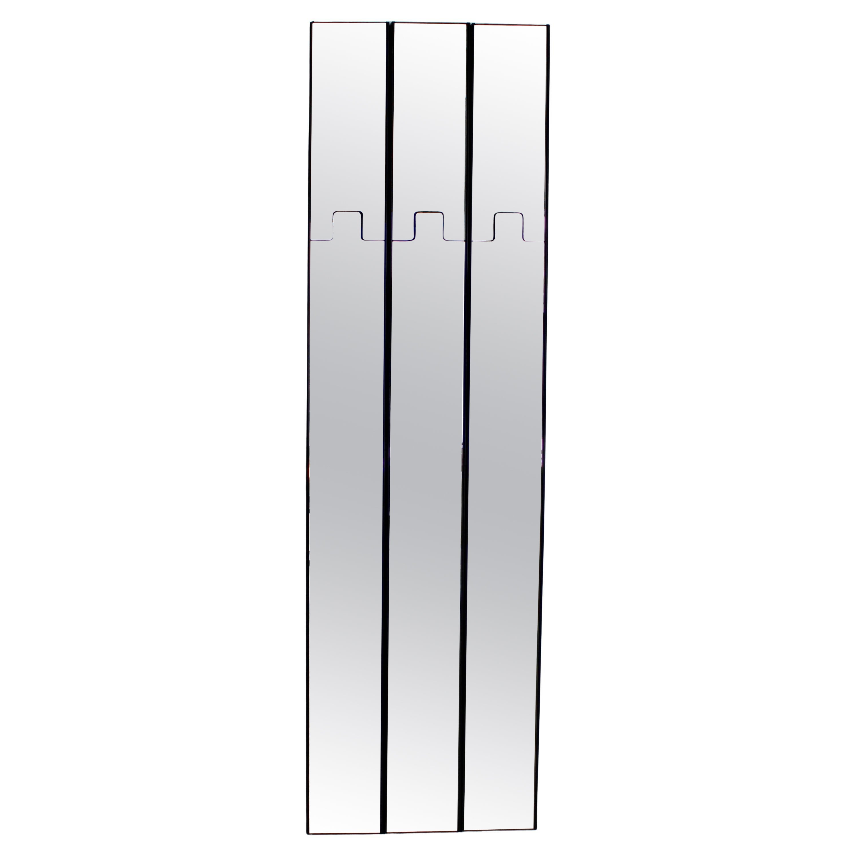 Miroirs muraux / Porte-manteaux Gronda de Luciano Bertoncini pour Elco Italie vers 1970