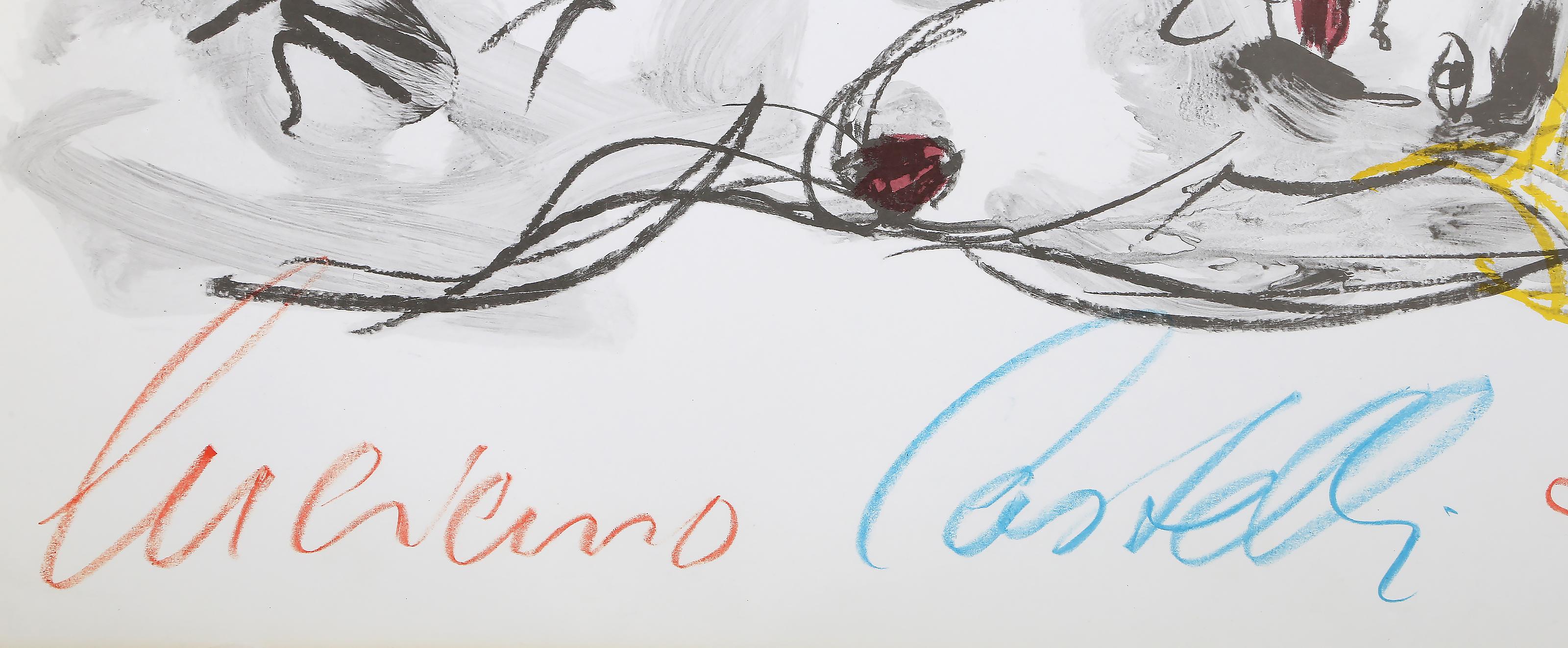 Frau Ausgezogen , lithographie de Luciano Castelli en vente 3