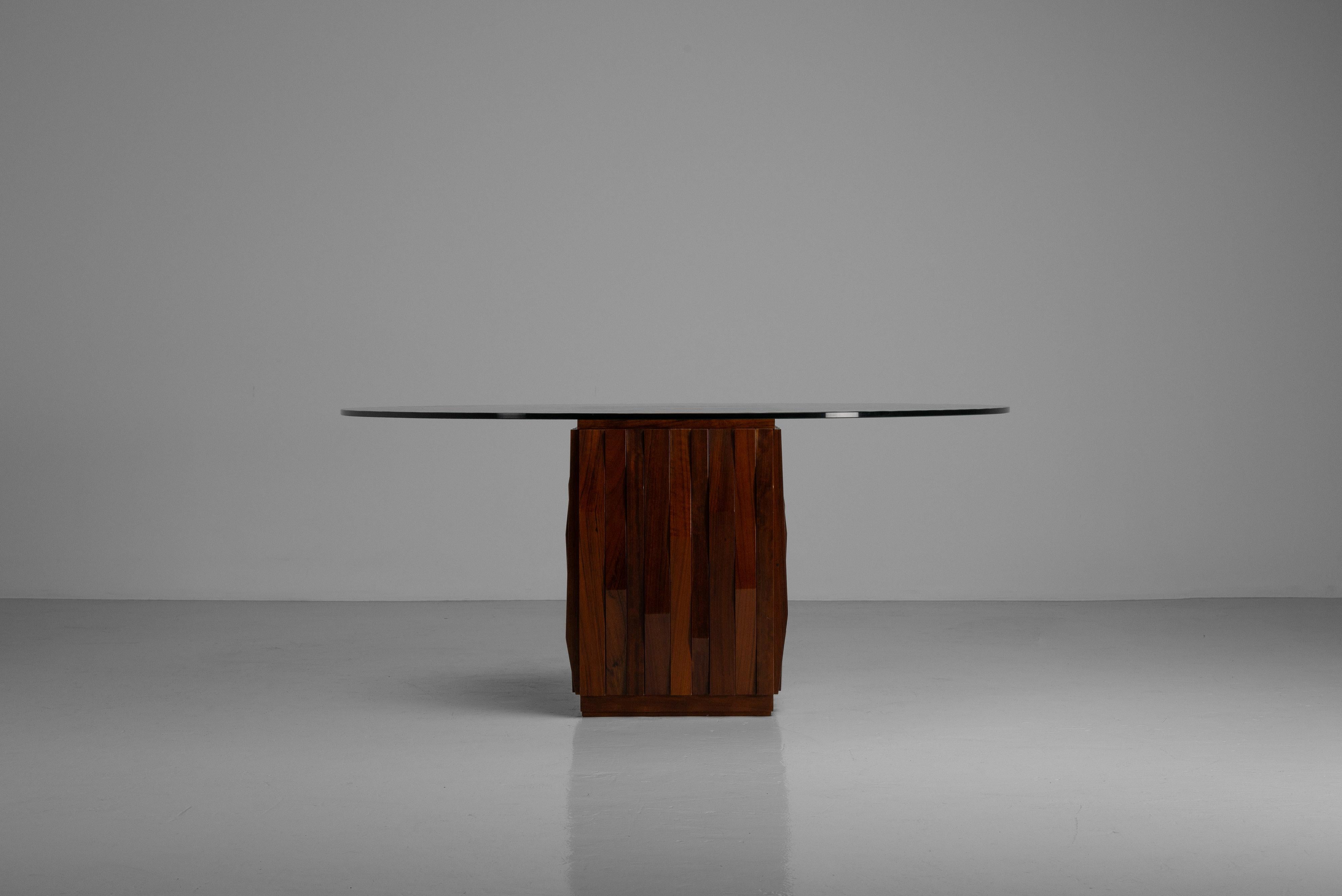 Luciano Frigerio Barium, Esstisch, Skulptur, Italien, 1970 (Moderne der Mitte des Jahrhunderts) im Angebot