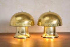 Luciano Frigerio Brass Table Lamps
