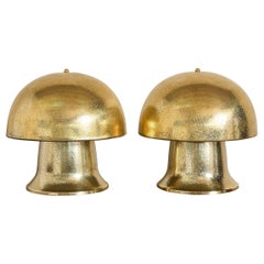 Luciano Frigerio Brass Table Lamps