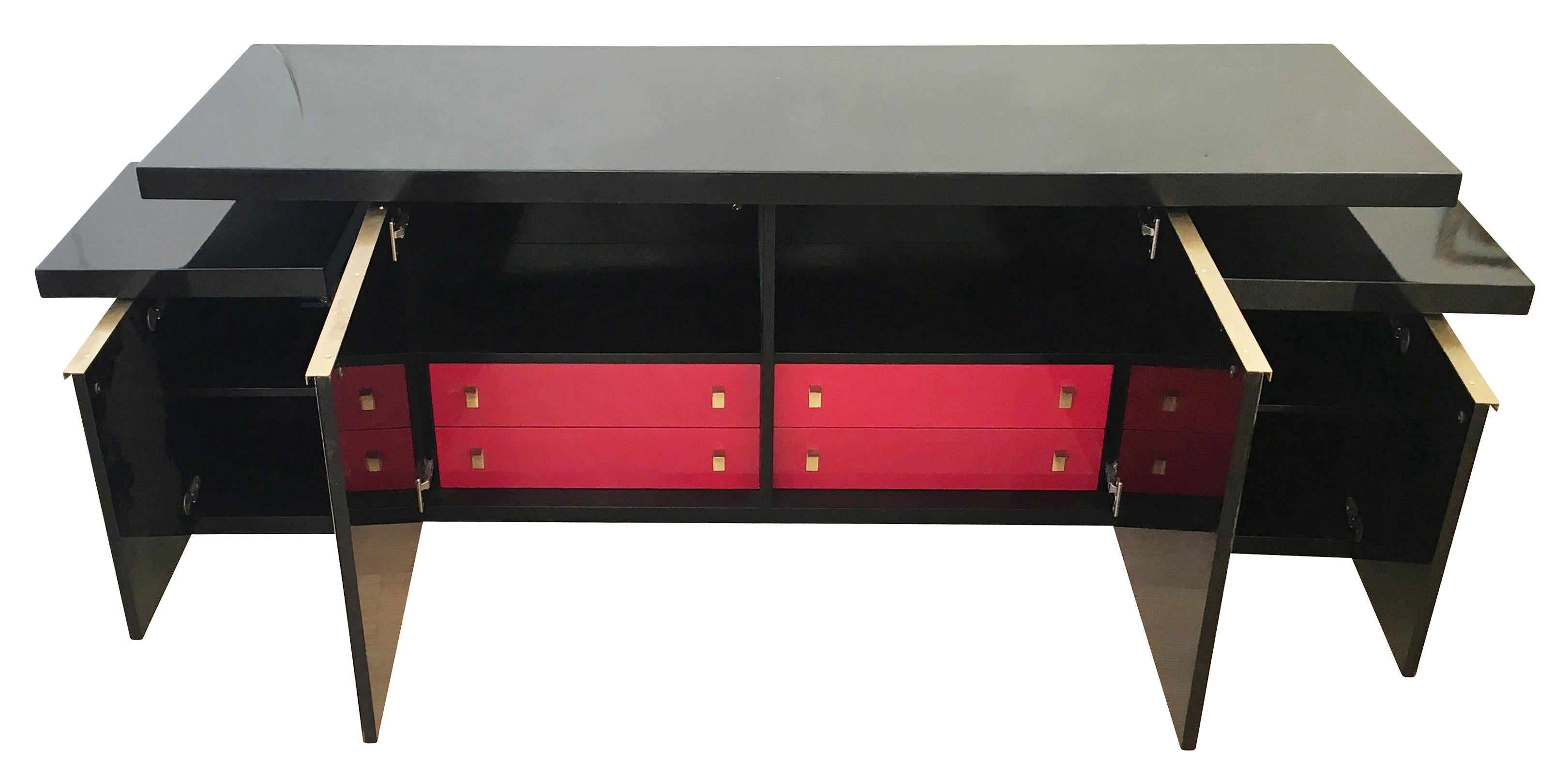 Luciano Frigerio Console or Cabinet Set, Italy, 1960s For Sale 4