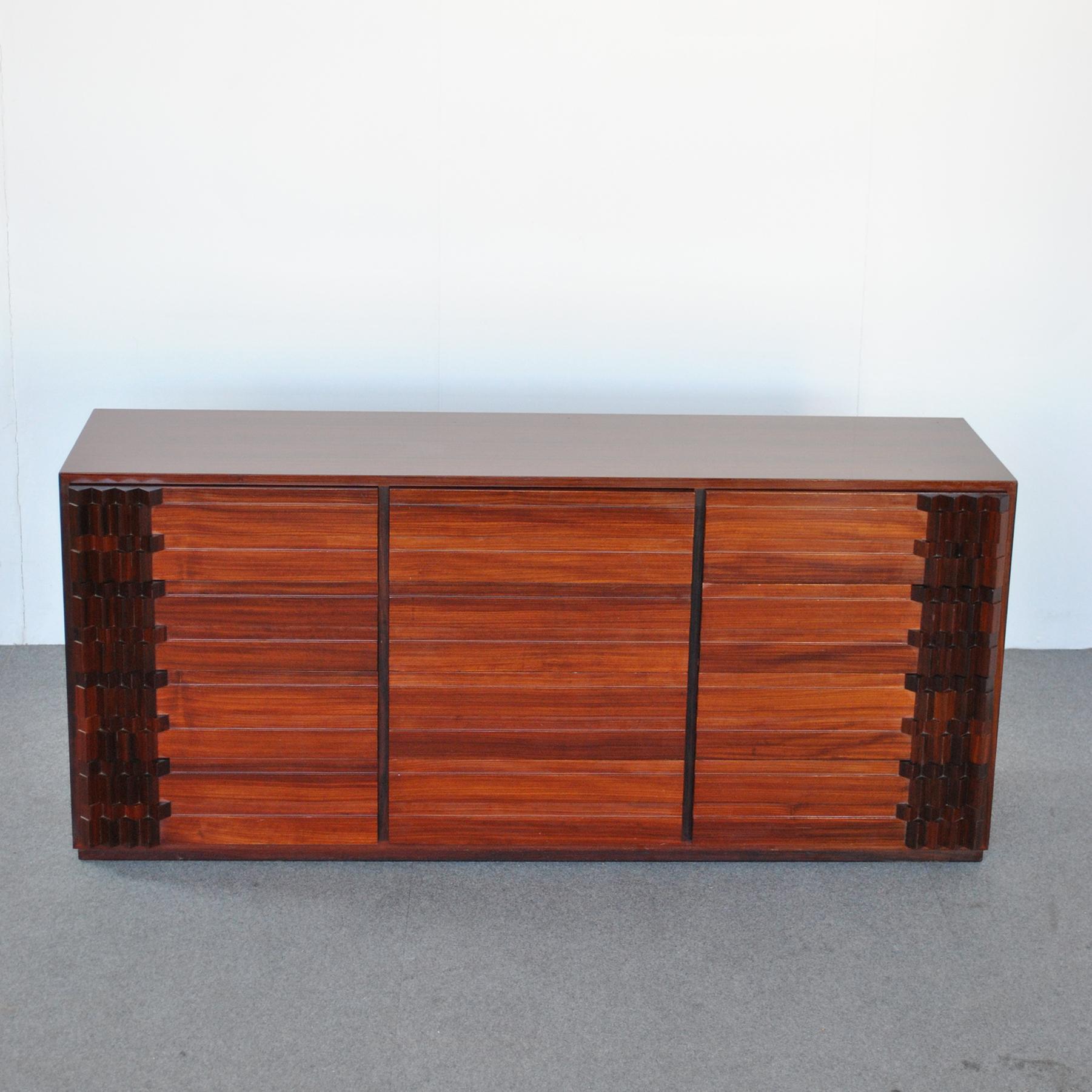 Late 20th Century Luciano Frigerio Credenza Diamante, 1970's For Sale