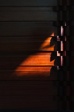 Credenza 'Diamante' di Luciano Frigerio con dettagli grafici, Italia anni '70