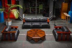 Luciano Frigerio Dragoni lounge chairs Italy 1970