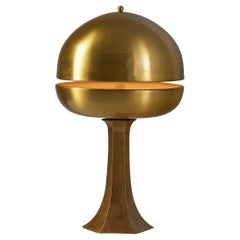 Vintage Luciano Frigerio for Frigerio di Desio Table Lamp in Brass 