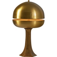 Luciano Frigerio for Frigerio di Desio Table Lamp in Brass