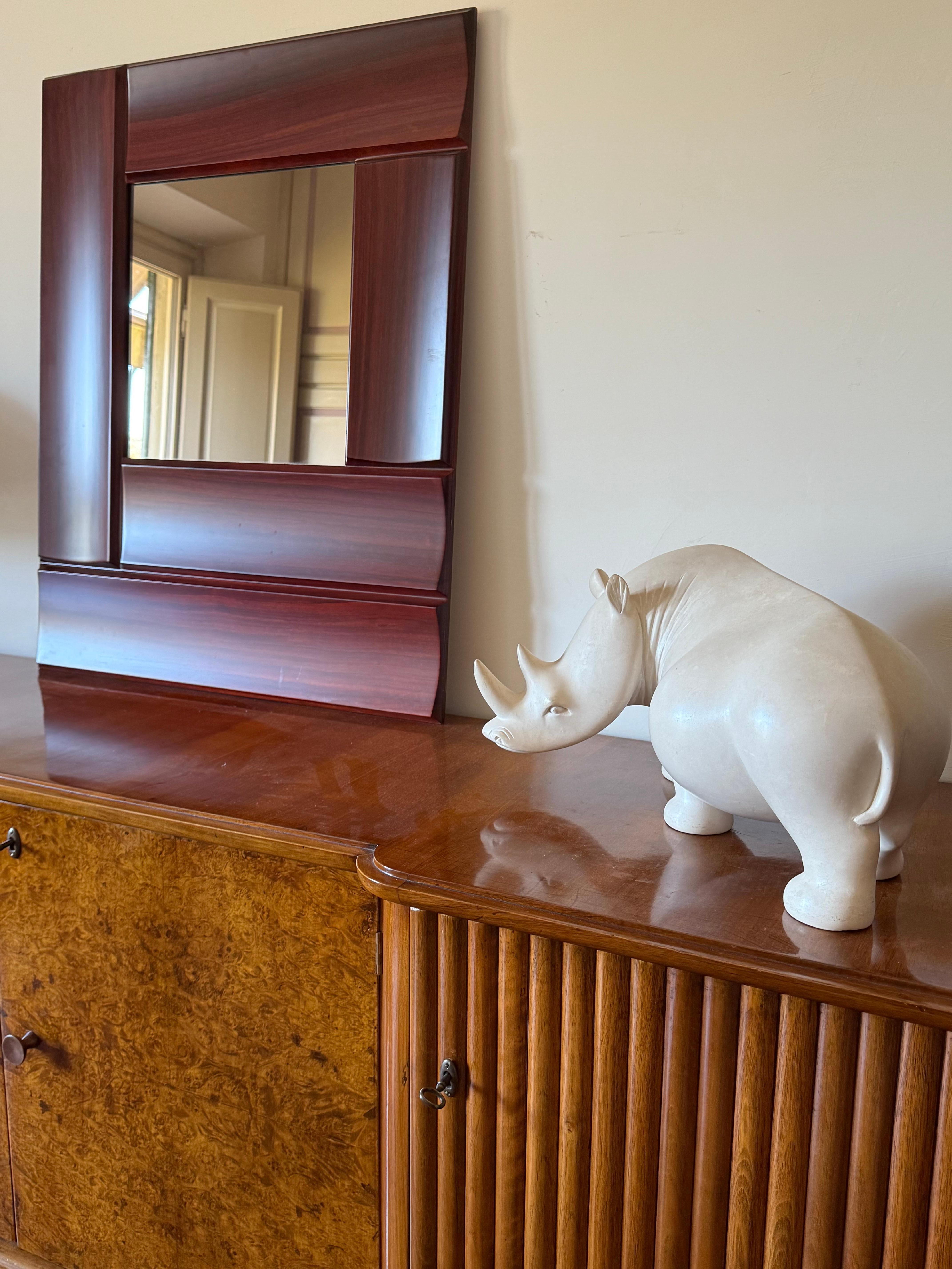 Wood Luciano Frigerio, Hollywood Regency mod. Tartaro Italy Frigerio di Desio 1970s For Sale
