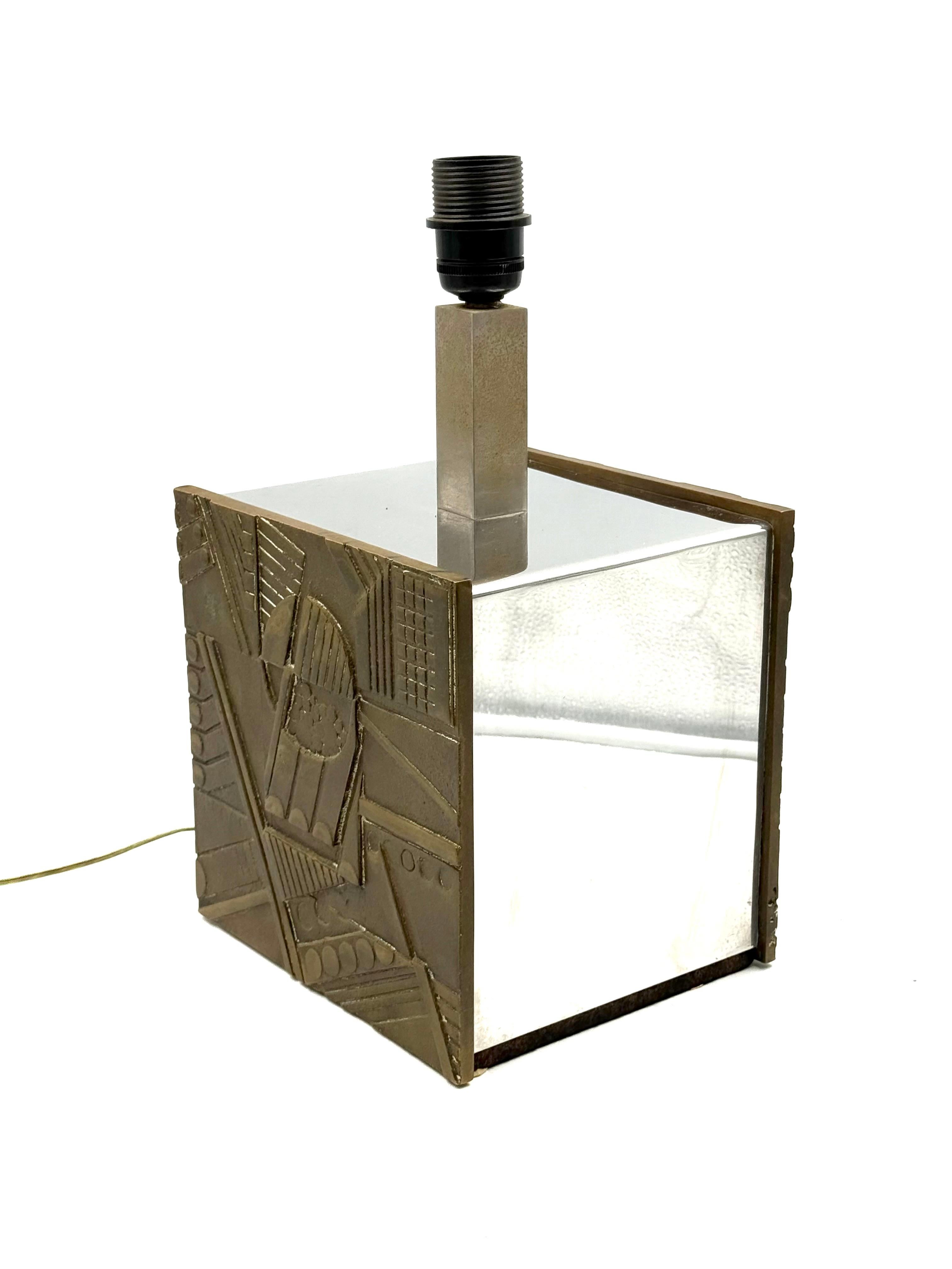 Luciano Frigerio, Hollywood Regency table lamp base, Italy 1970 For Sale 6