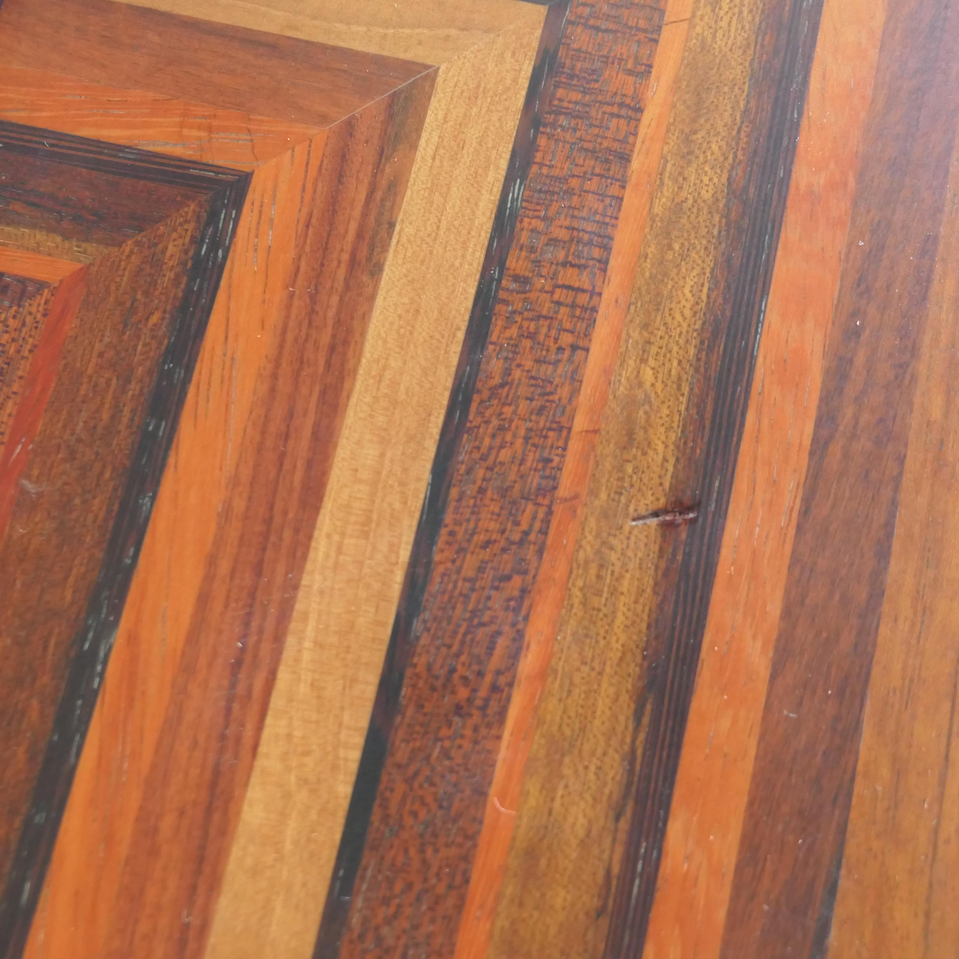 Table de salle à manger en marqueterie Luciano Frigerio en vente 10