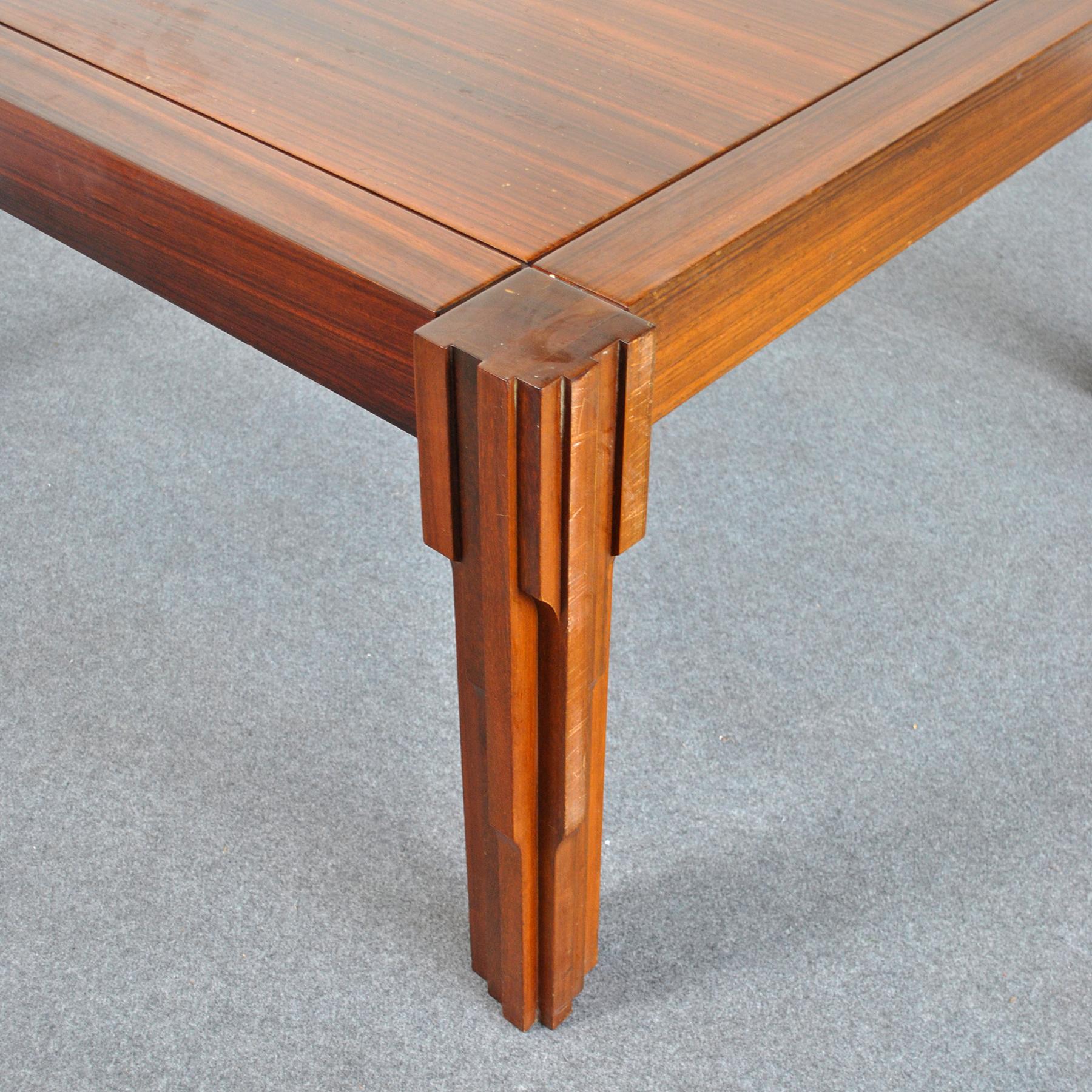 Late 20th Century Luciano Frigerio Italian Midcentury Table Early 70's For Sale