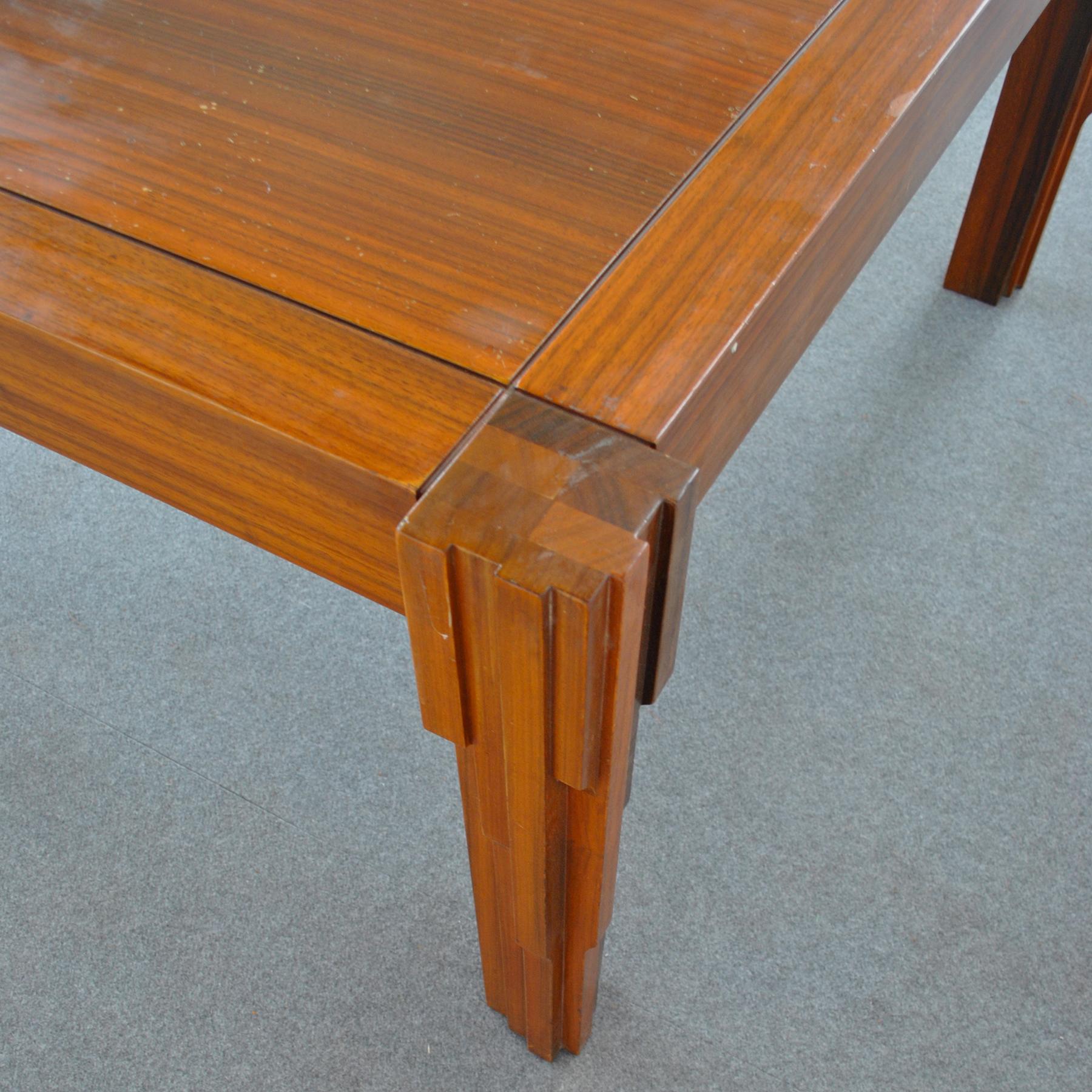 Luciano Frigerio Italian Midcentury Table Early 70's For Sale 1