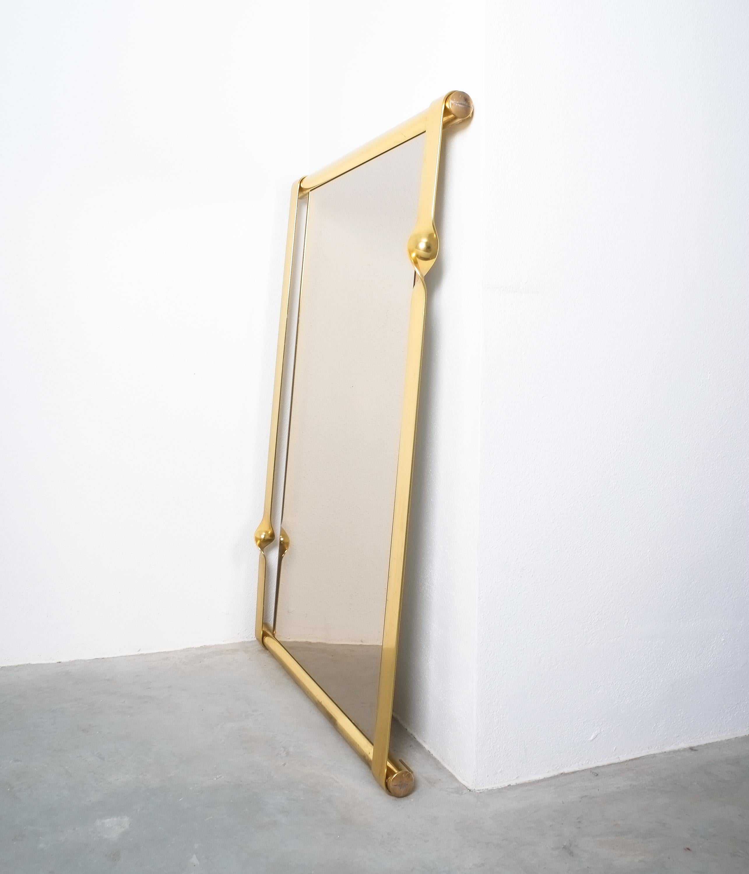 Luciano Frigerio Midcentury Mirror with Golden Twisted Frame, Italy, circa 1965 For Sale 2