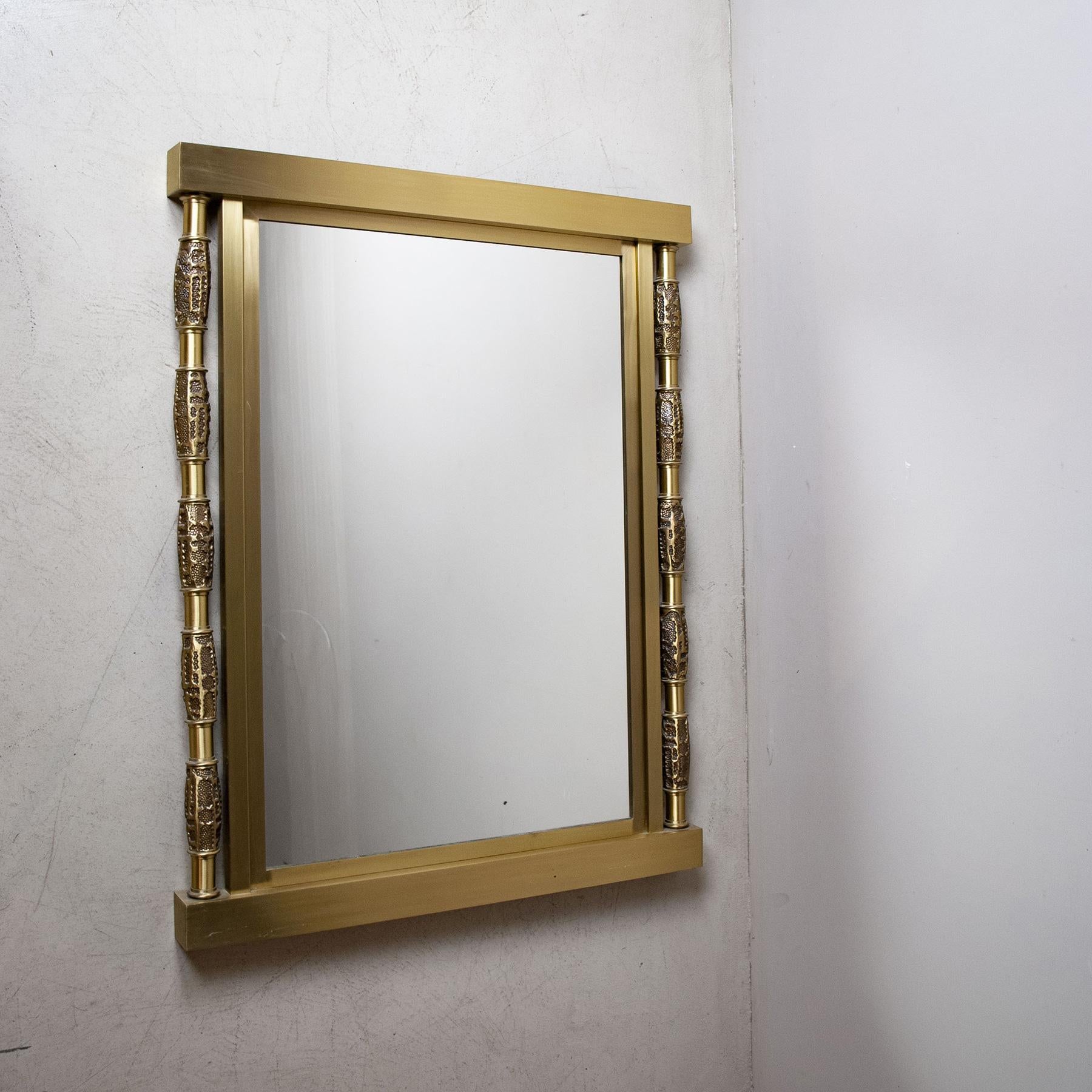 Mid-Century Modern Luciano Frigerio Mirror from the Seventies For Sale