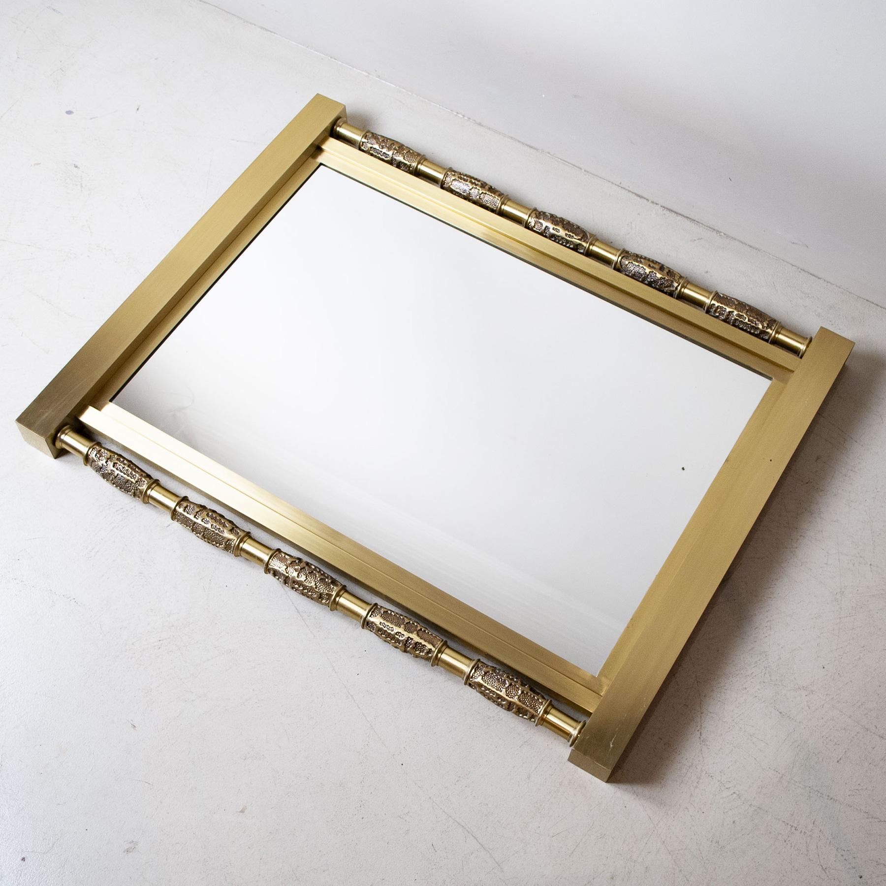 Late 20th Century Luciano Frigerio Mirror from the Seventies For Sale