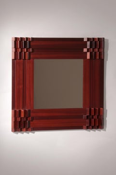 Specchio di Luciano Frigerio 'Model Norman', metà del secolo scorso, 1970