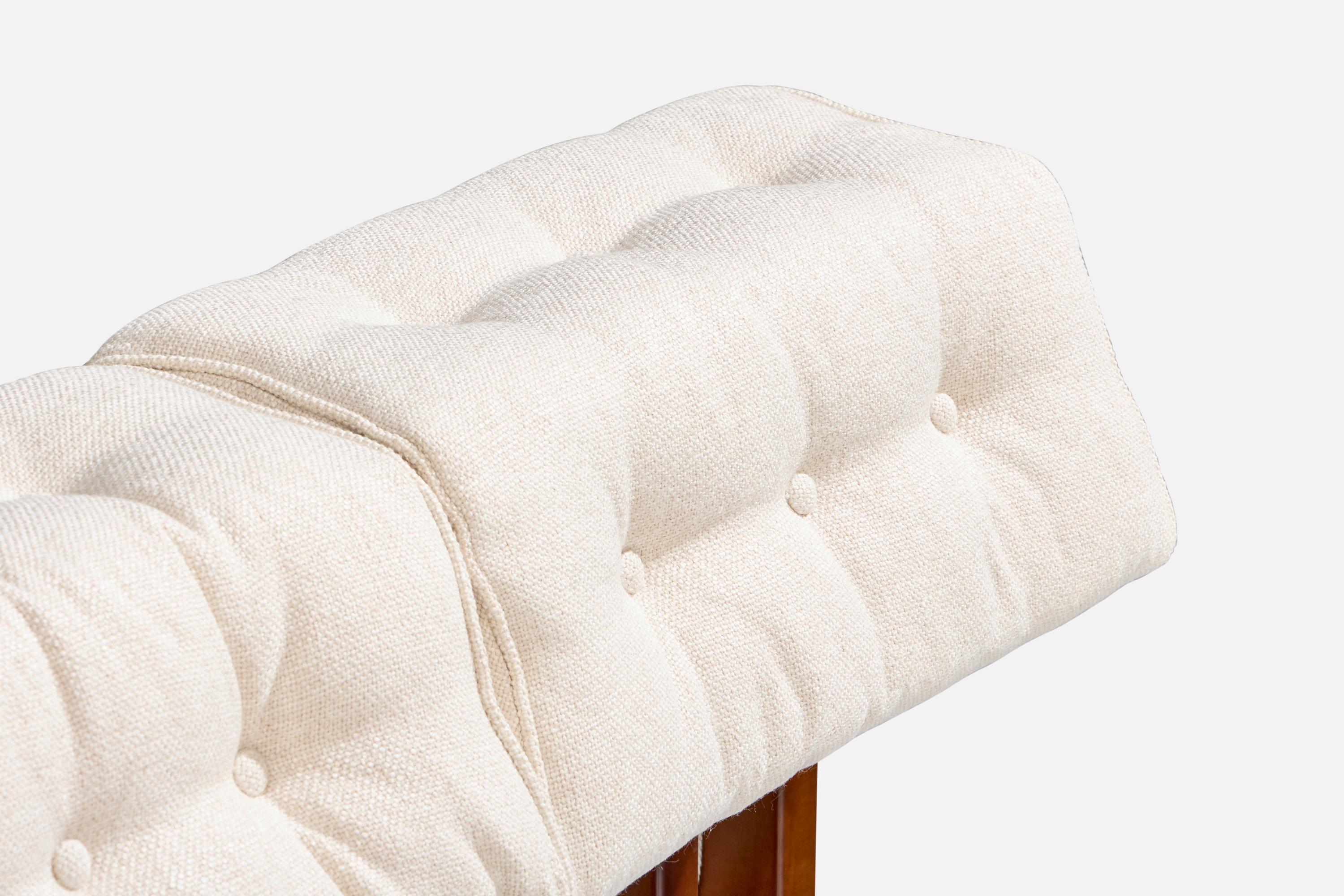Canapé sectionnel Luciano Frigerio, bois, tissu, Italie, 1970 en vente 1