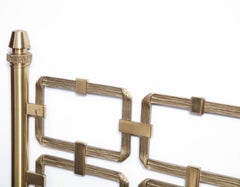 Luciano Frigerio Vintage Brass Headboard