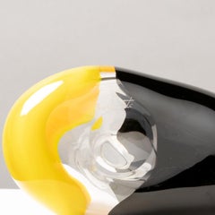 Luciano Gaspari for Salviati Murano Freeform Bottle with Stopper