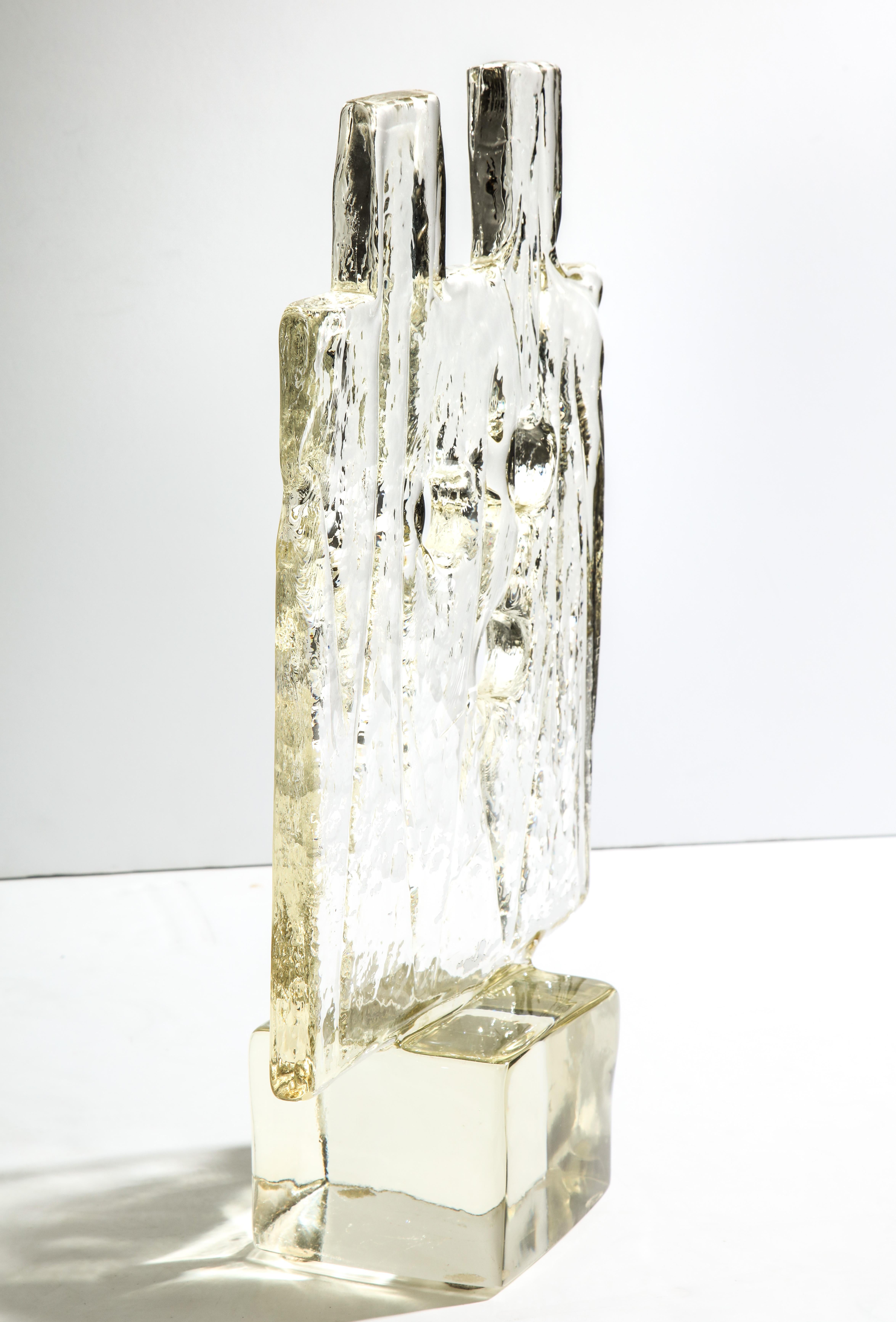 Luciano Gaspari Glass Sculpture for Salviati 1