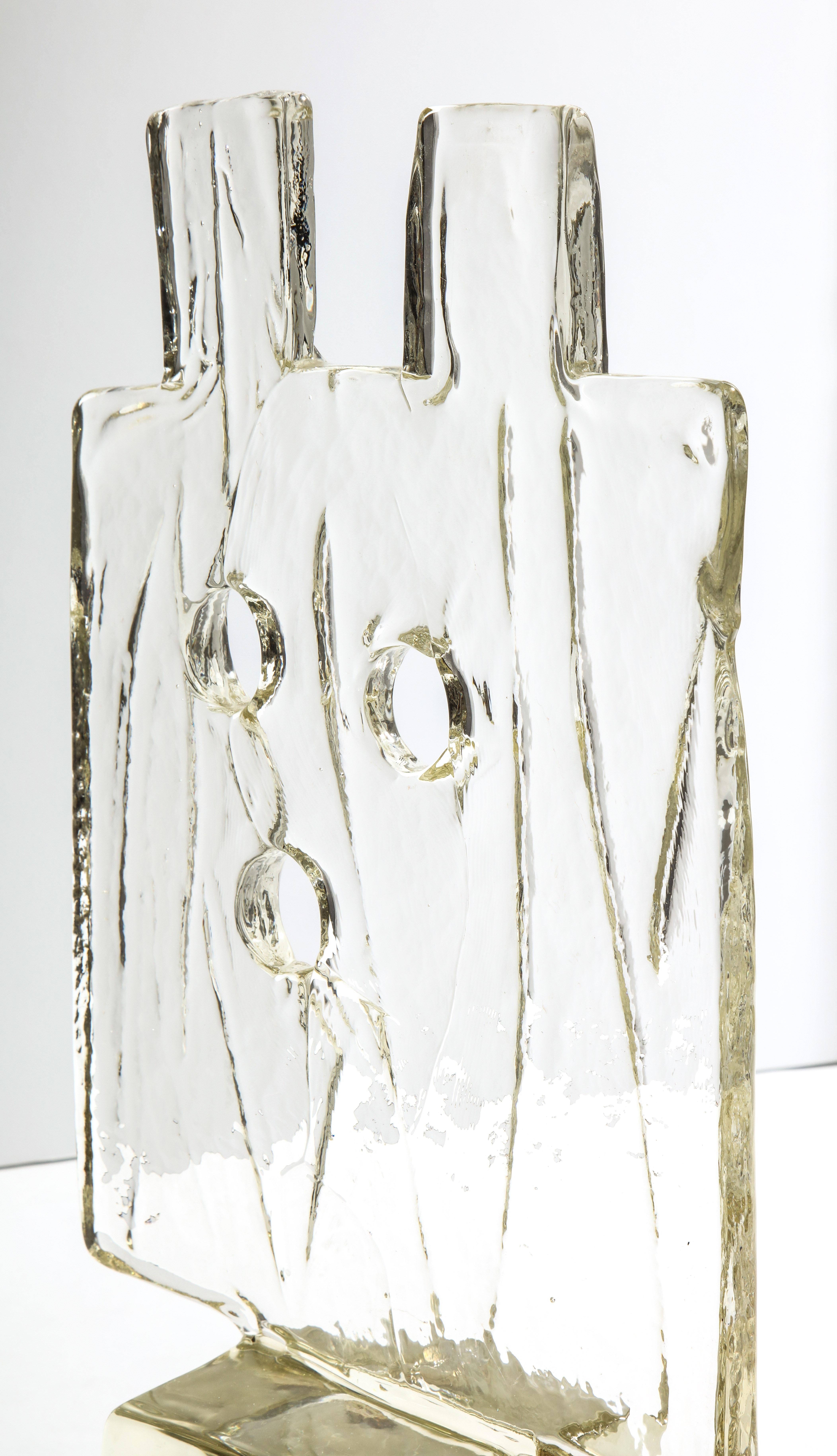 Luciano Gaspari Glass Sculpture for Salviati 3