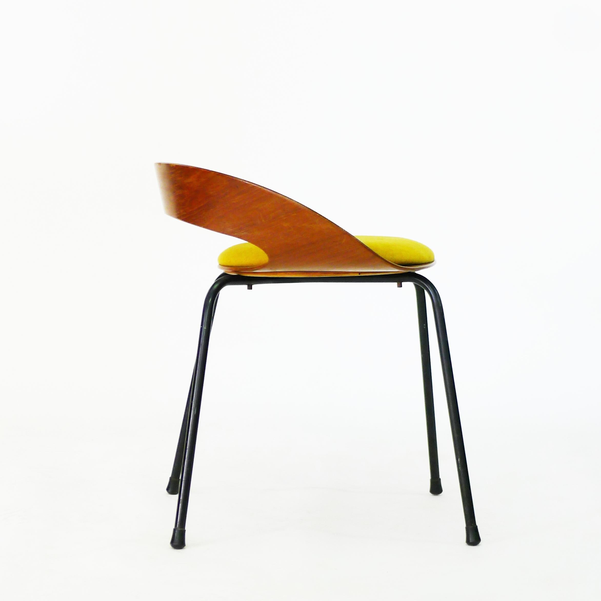 Luciano Nustrini, Sedia PA1, design 1957, realizzata da Poltronova In condizioni buone in vendita a Wargrave, Berkshire