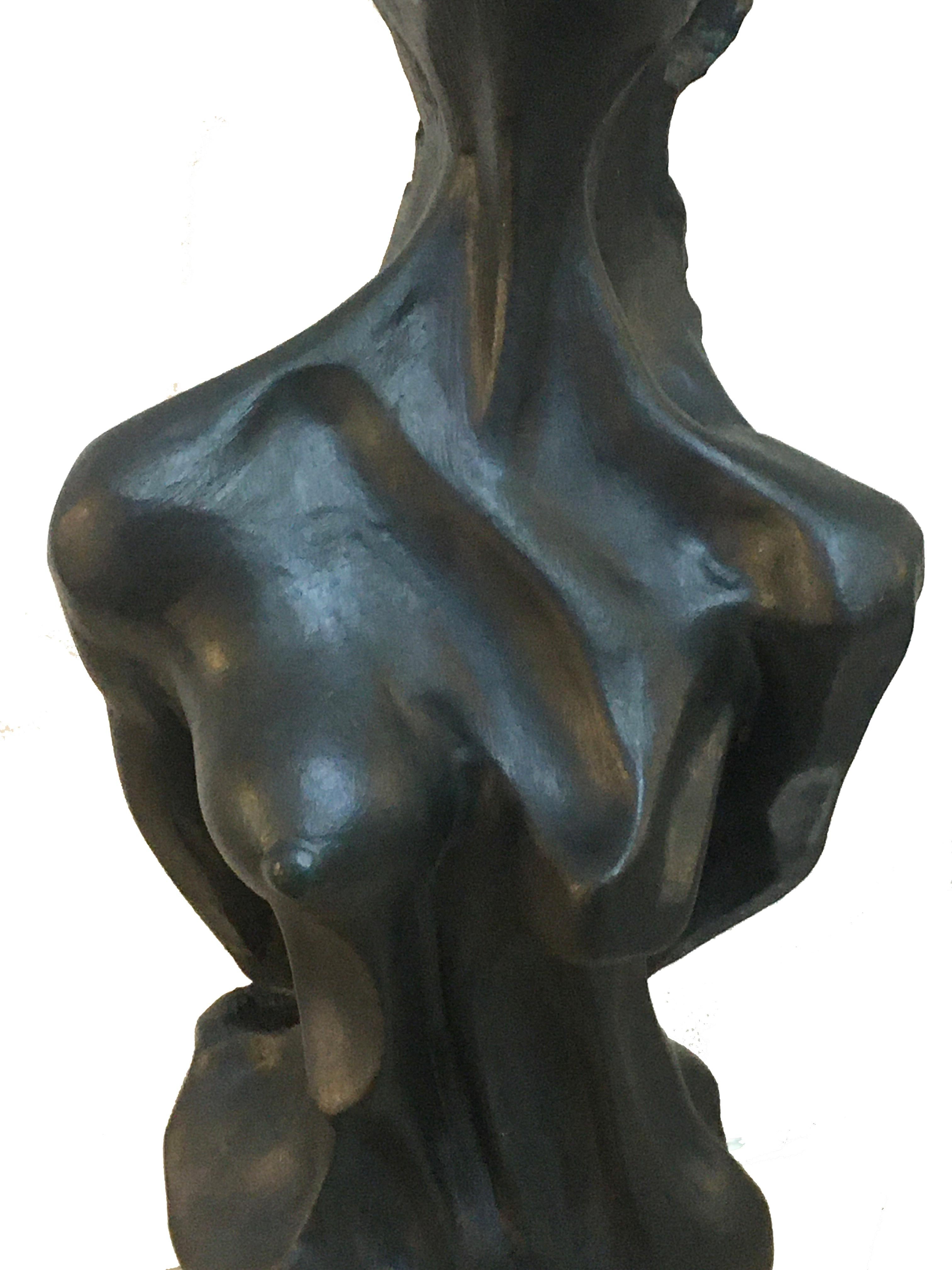 italien Sculpture en plâtre Luciano Scarduzio en vente