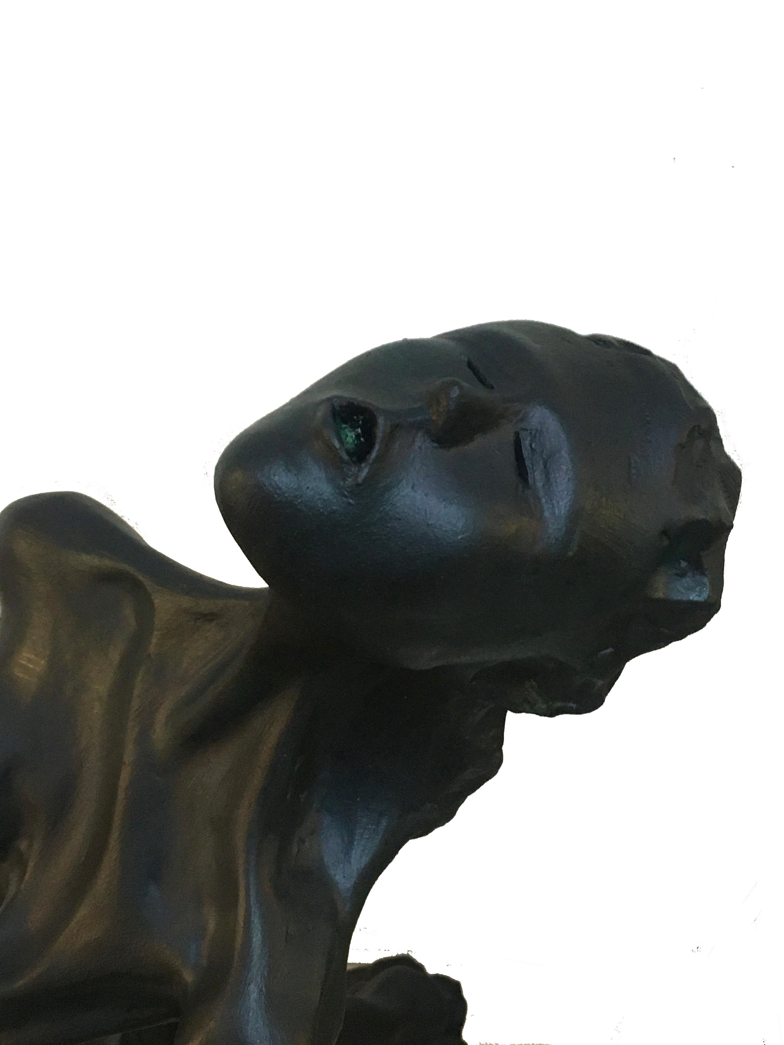 Luciano Scarduzio Plaster Sculpture In Good Condition For Sale In Naples, IT