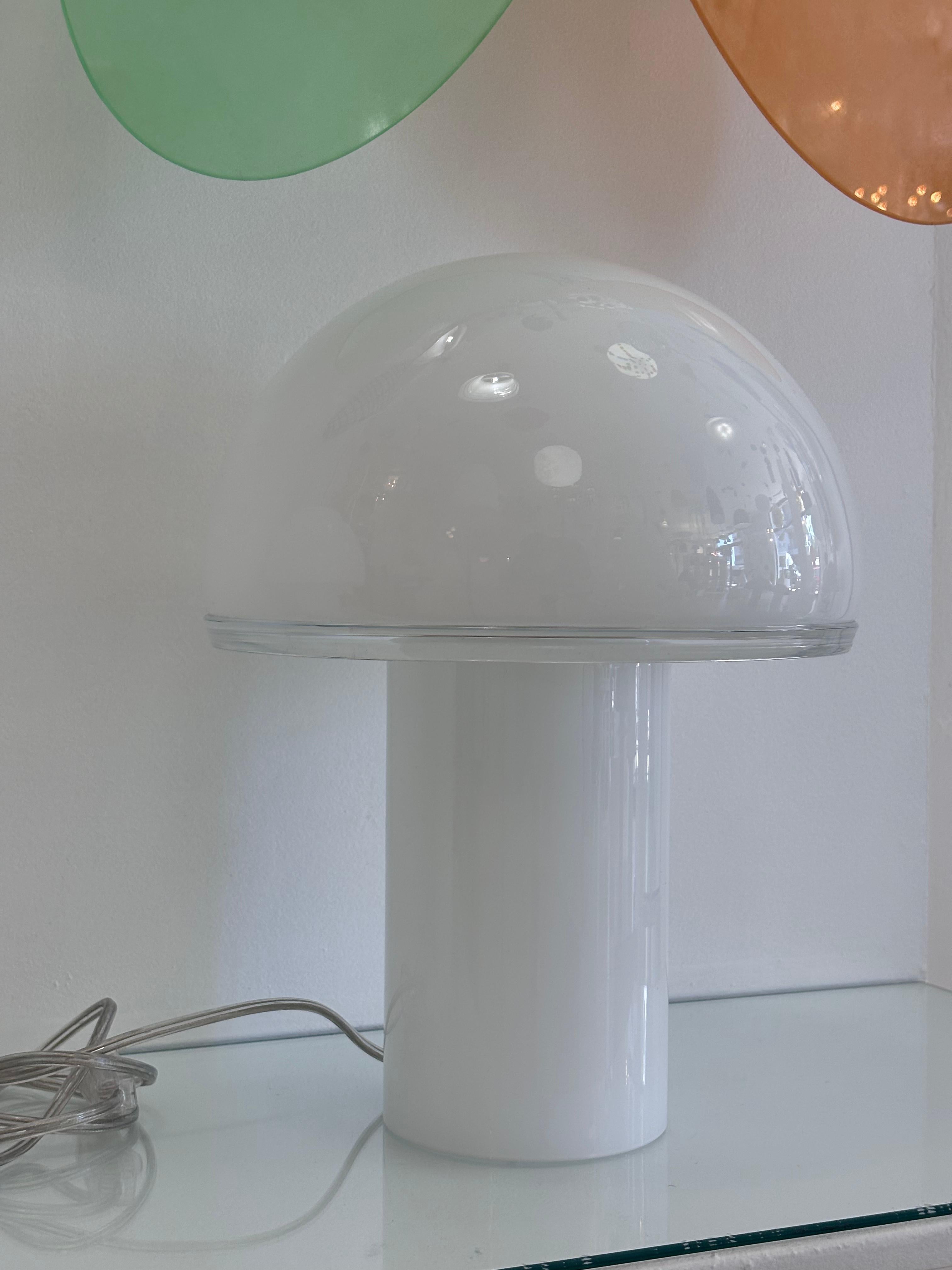 Luciano Vistosi for Artemide Pair of Table Lamp Onfale Medium 1970’s In condizioni buone a Taranto, IT