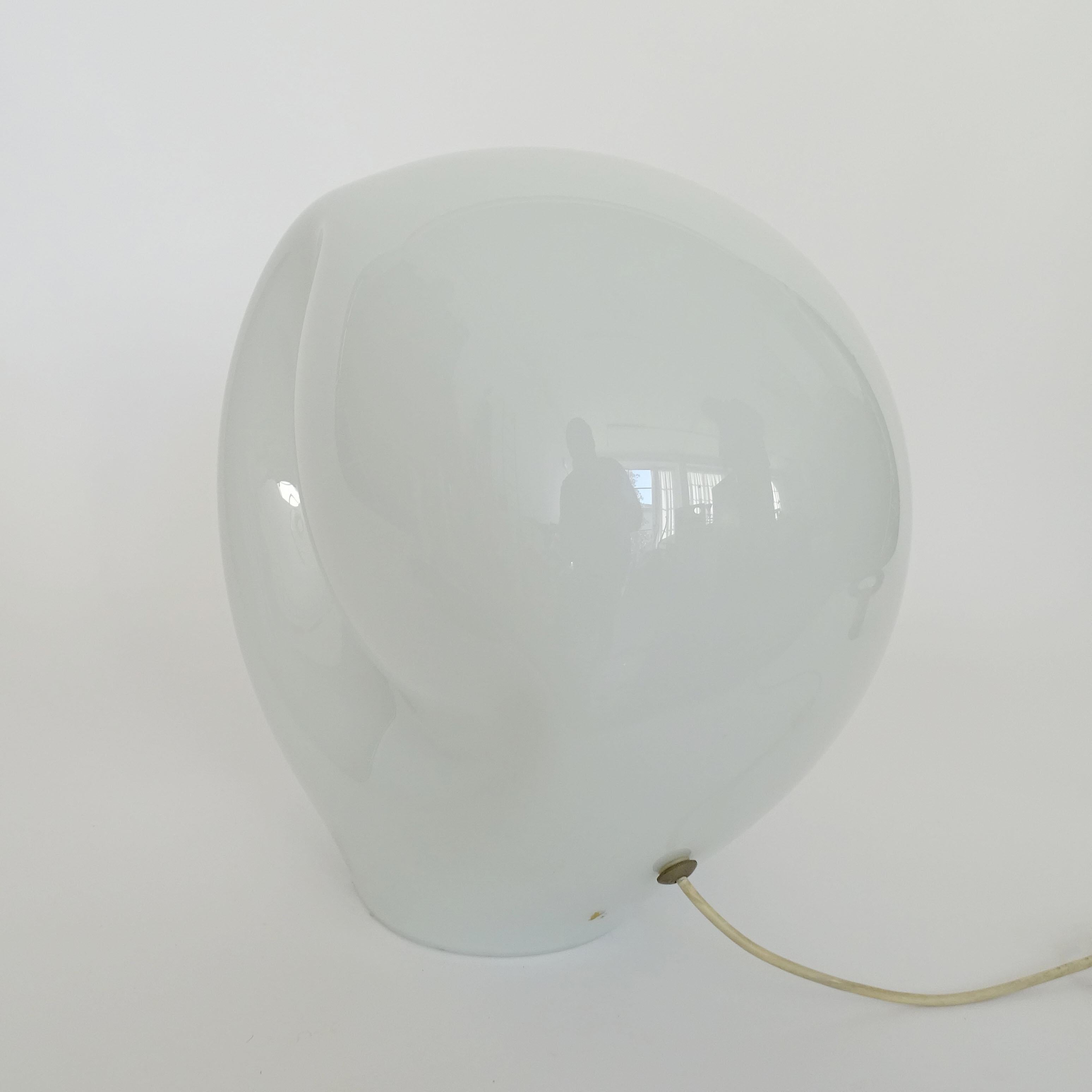Luciano Vistosi Tischlampe aus geblasenem Murano-Glas 
