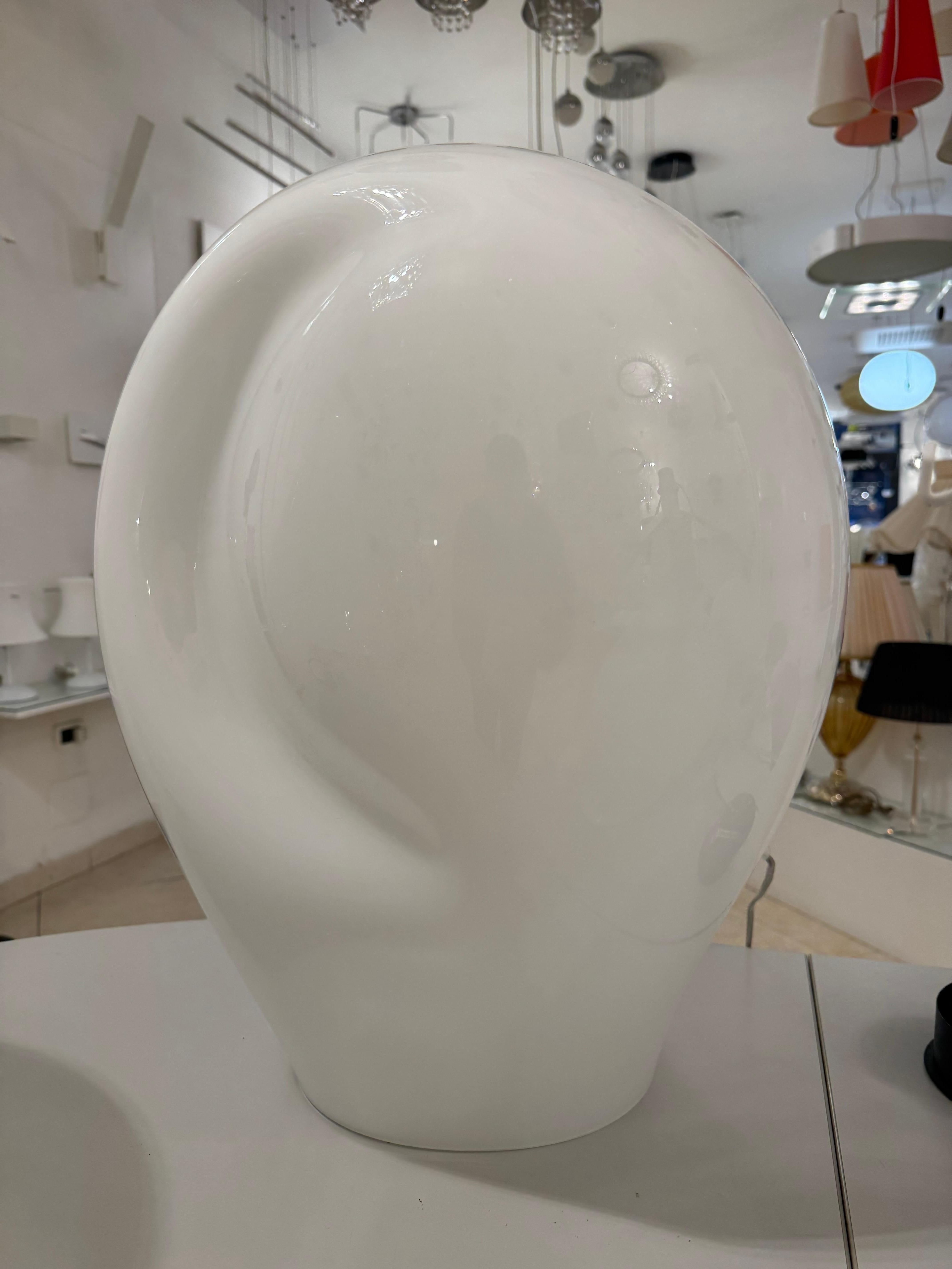 Luciano Vistosi Munega Table Lamp Grande vetro di murano Design , Anni '80 im Angebot 3