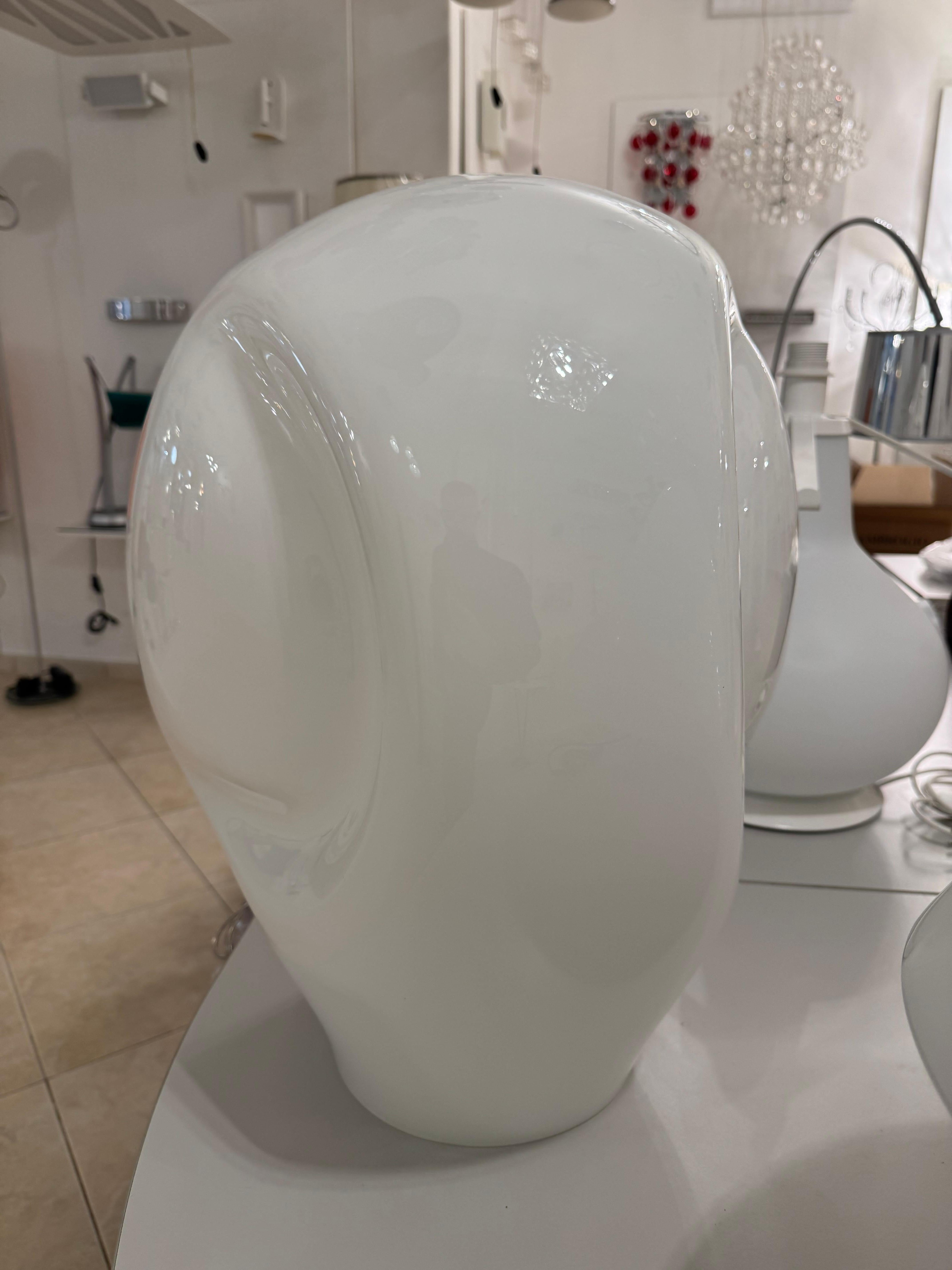 Luciano Vistosi Munega Table Lamp Grande vetro di murano Design , Anni '80 im Angebot 4