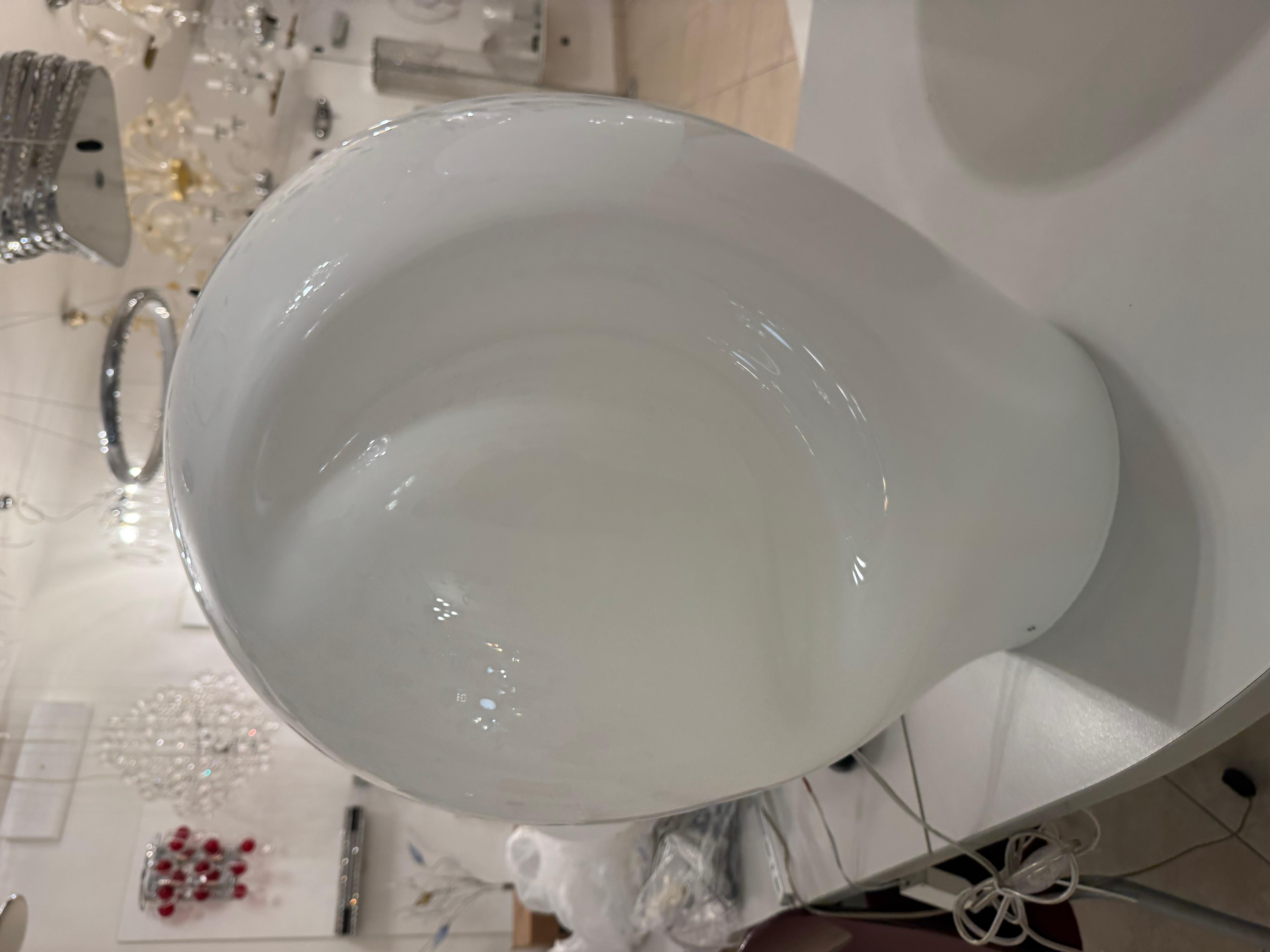 Luciano Vistosi Munega Table Lamp Grande vetro di murano Design , Anni '80 im Angebot 5