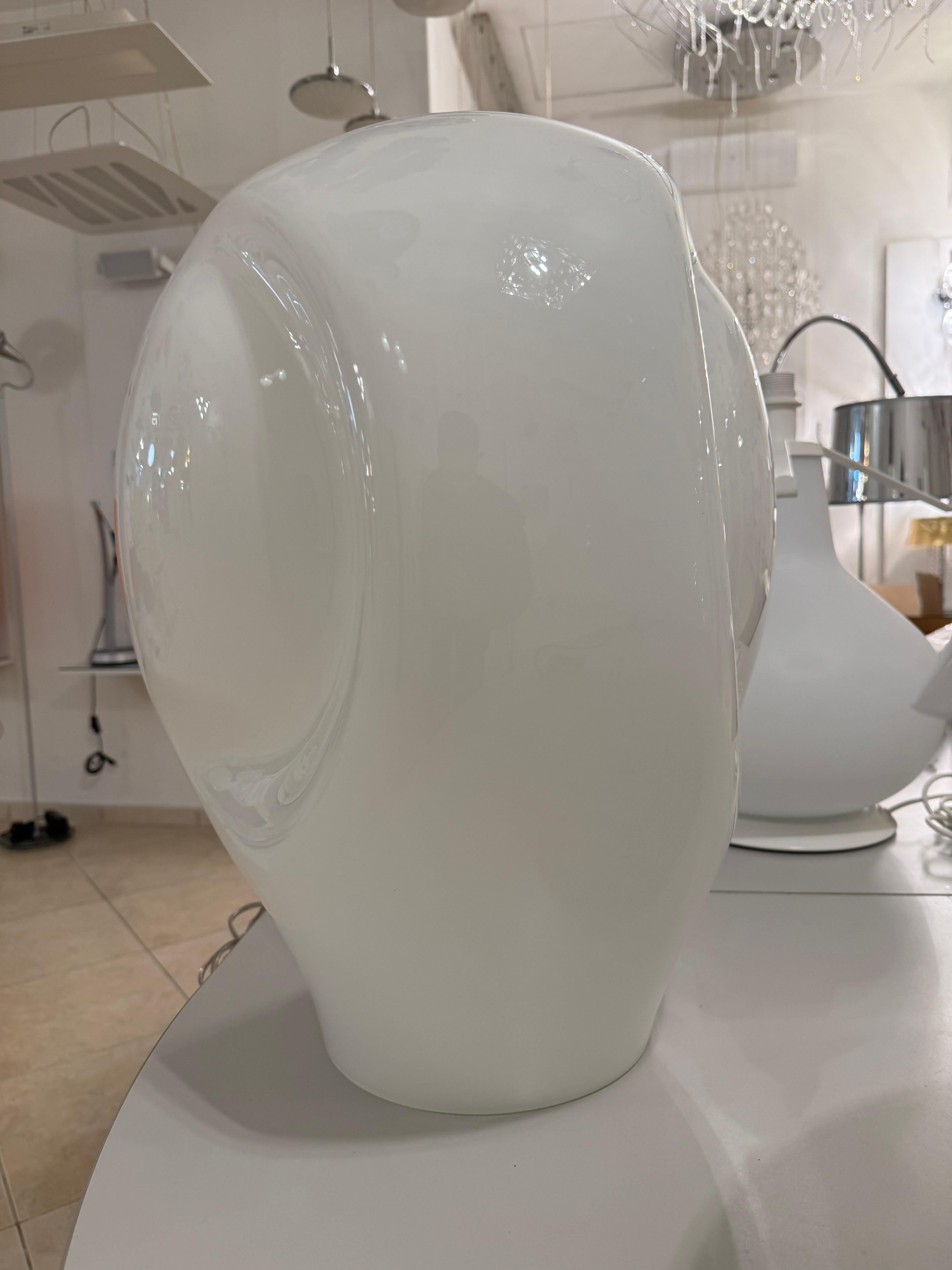 Luciano Vistosi Munega Table Lamp Grande vetro di murano Design , Anni '80 im Angebot 9