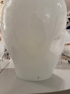 Luciano Vistosi Munega Table Lamp Large Murano Glass Design , 1980s