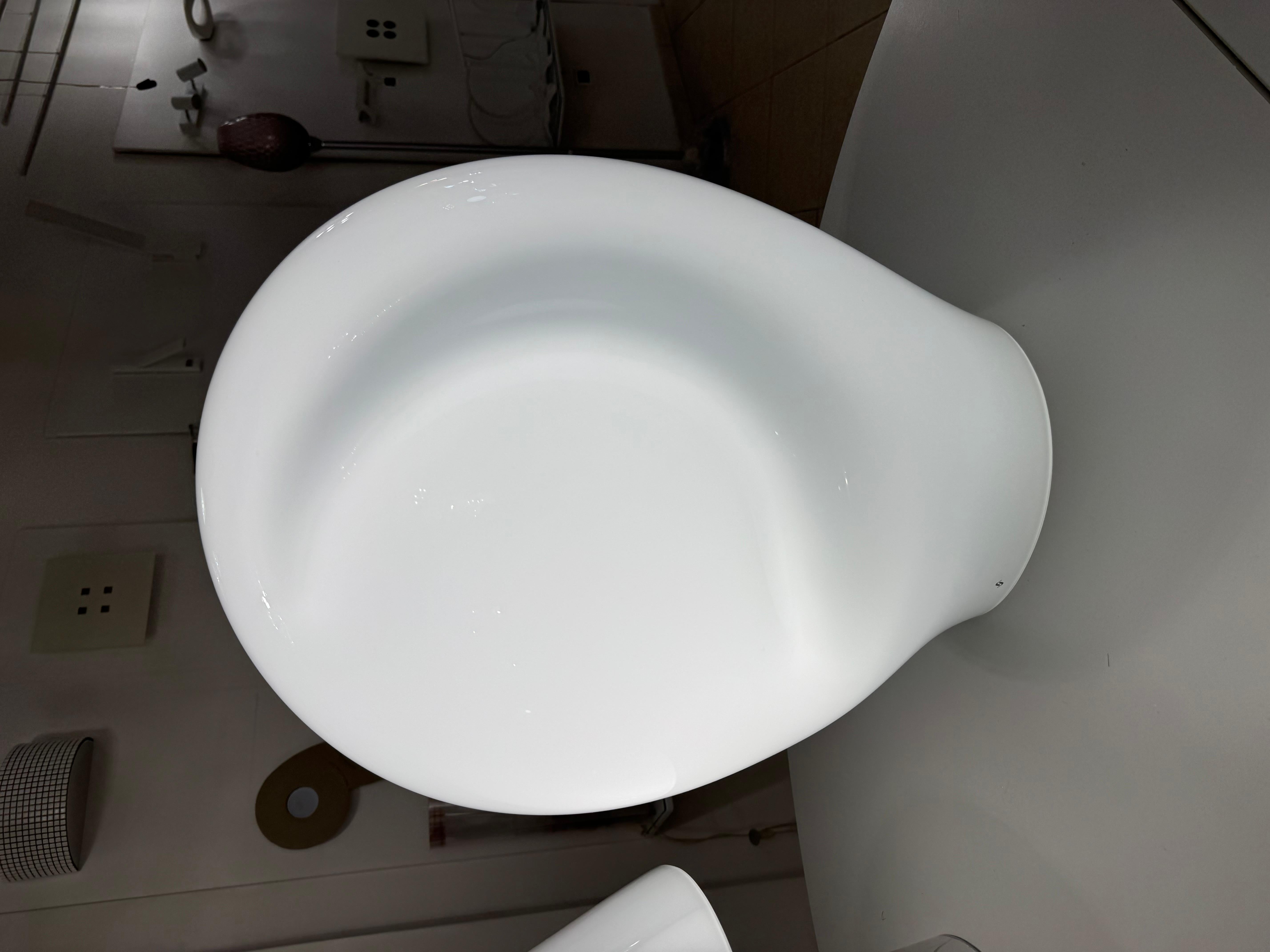 Luciano Vistosi Munega Table Lamp Grande vetro di murano Design , Anni '80 (Ende des 20. Jahrhunderts) im Angebot