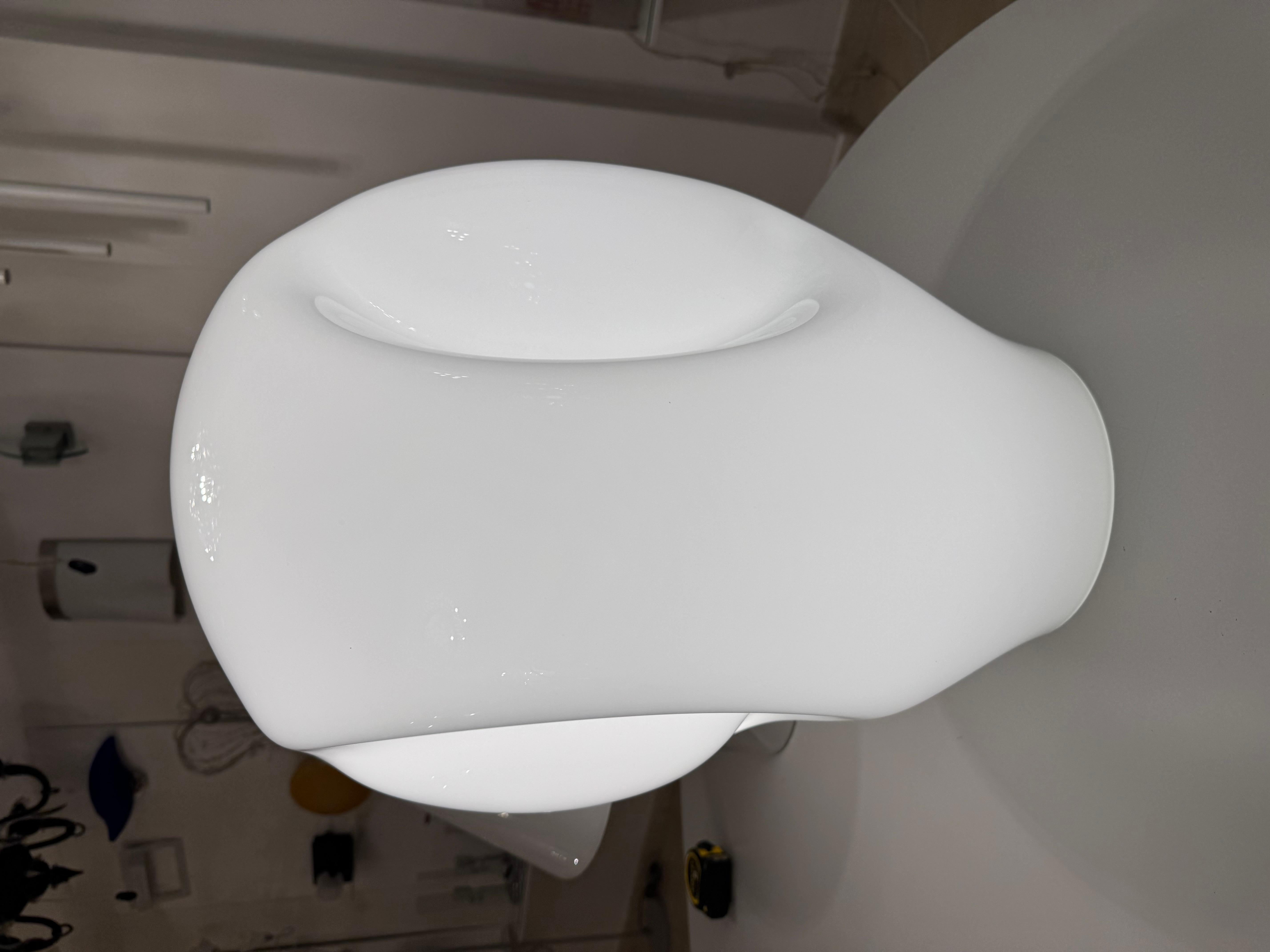 Luciano Vistosi Munega Table Lamp Grande vetro di murano Design , Anni '80 im Angebot 1