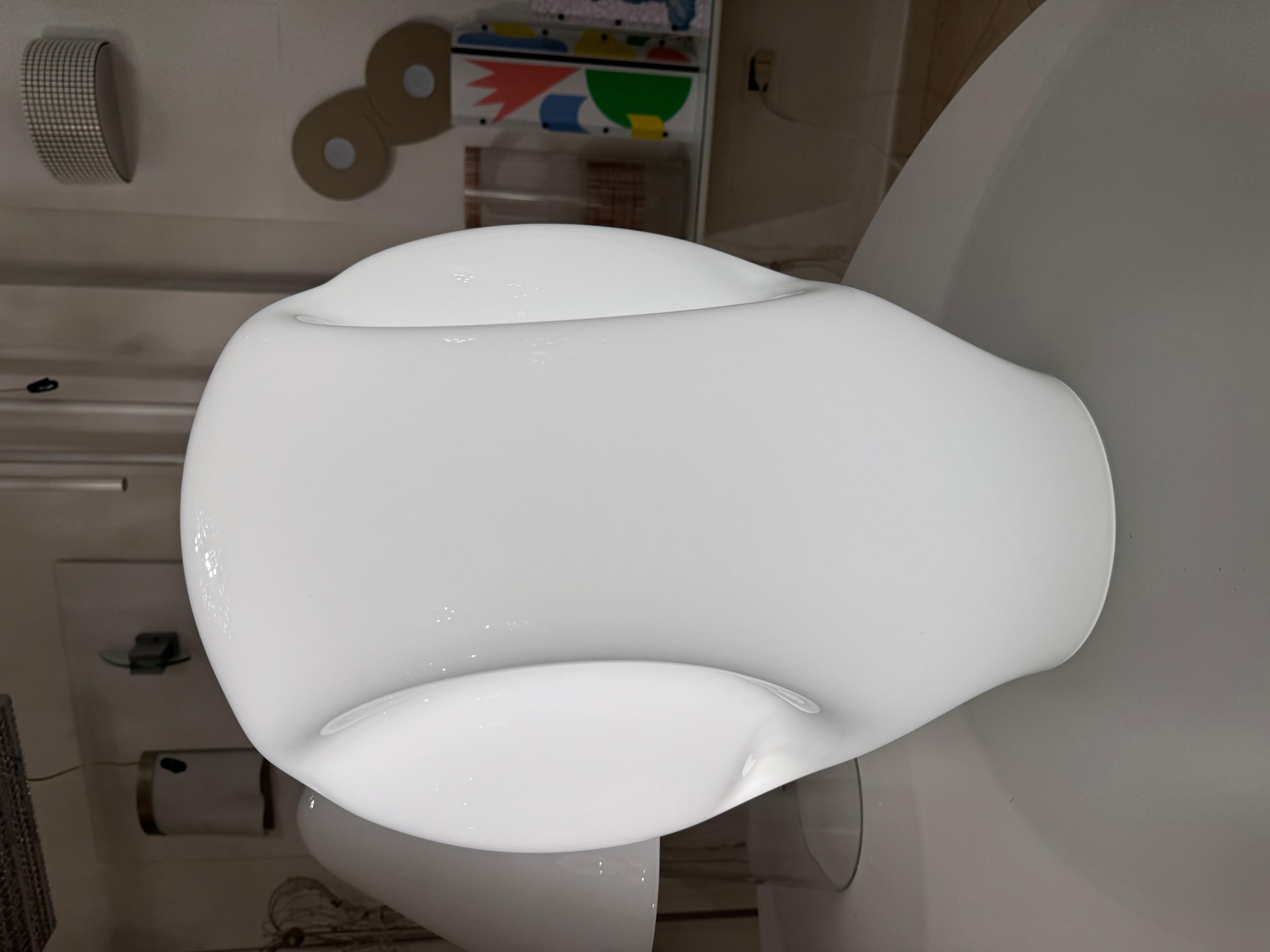Luciano Vistosi Munega Table Lamp Grande vetro di murano Design , Anni '80 im Angebot 2