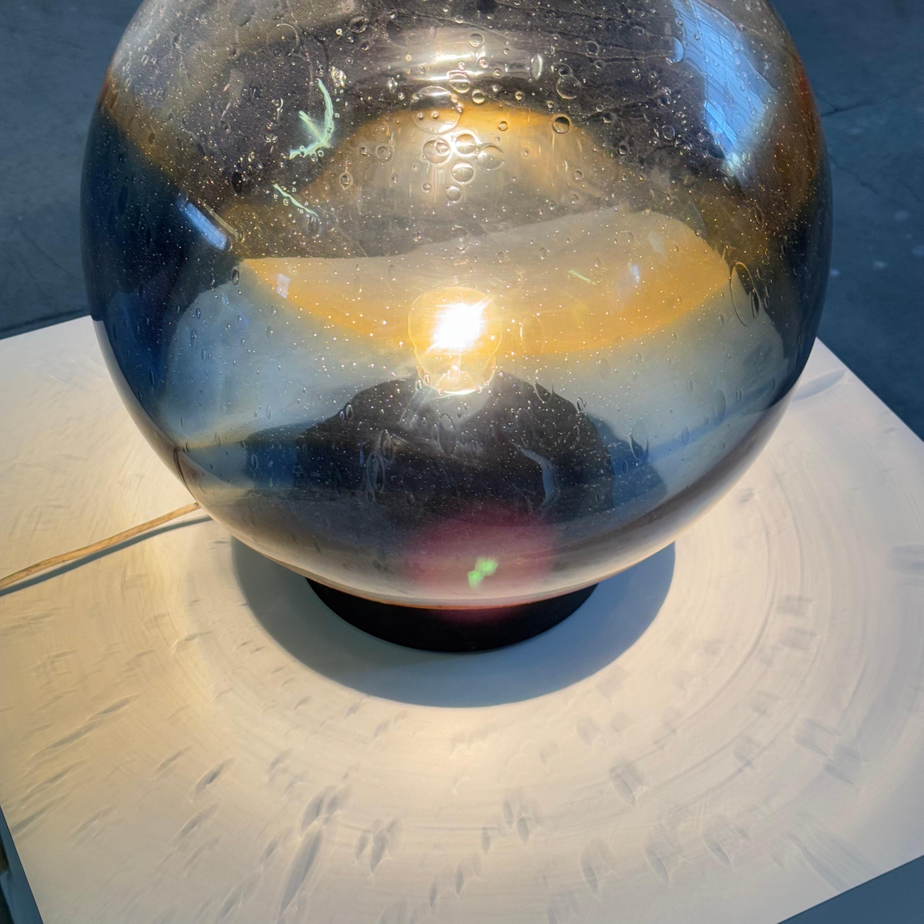 Luciano Vistosi Rare “Satellite” Table or Floor Lamp in Blown Murano Glass, 1970 en venta 2