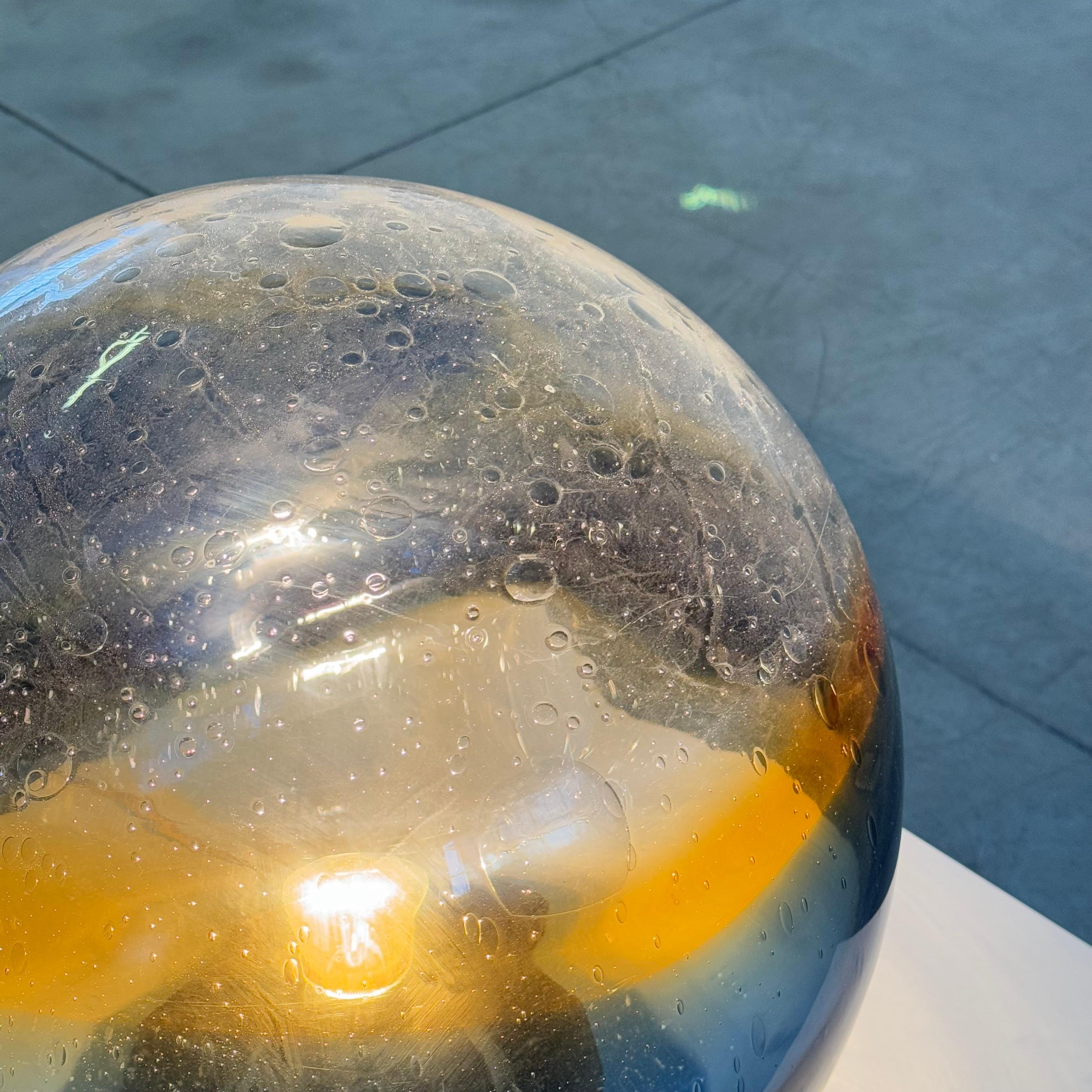 Luciano Vistosi Rare “Satellite” Table or Floor Lamp in Blown Murano Glass, 1970 en venta 4