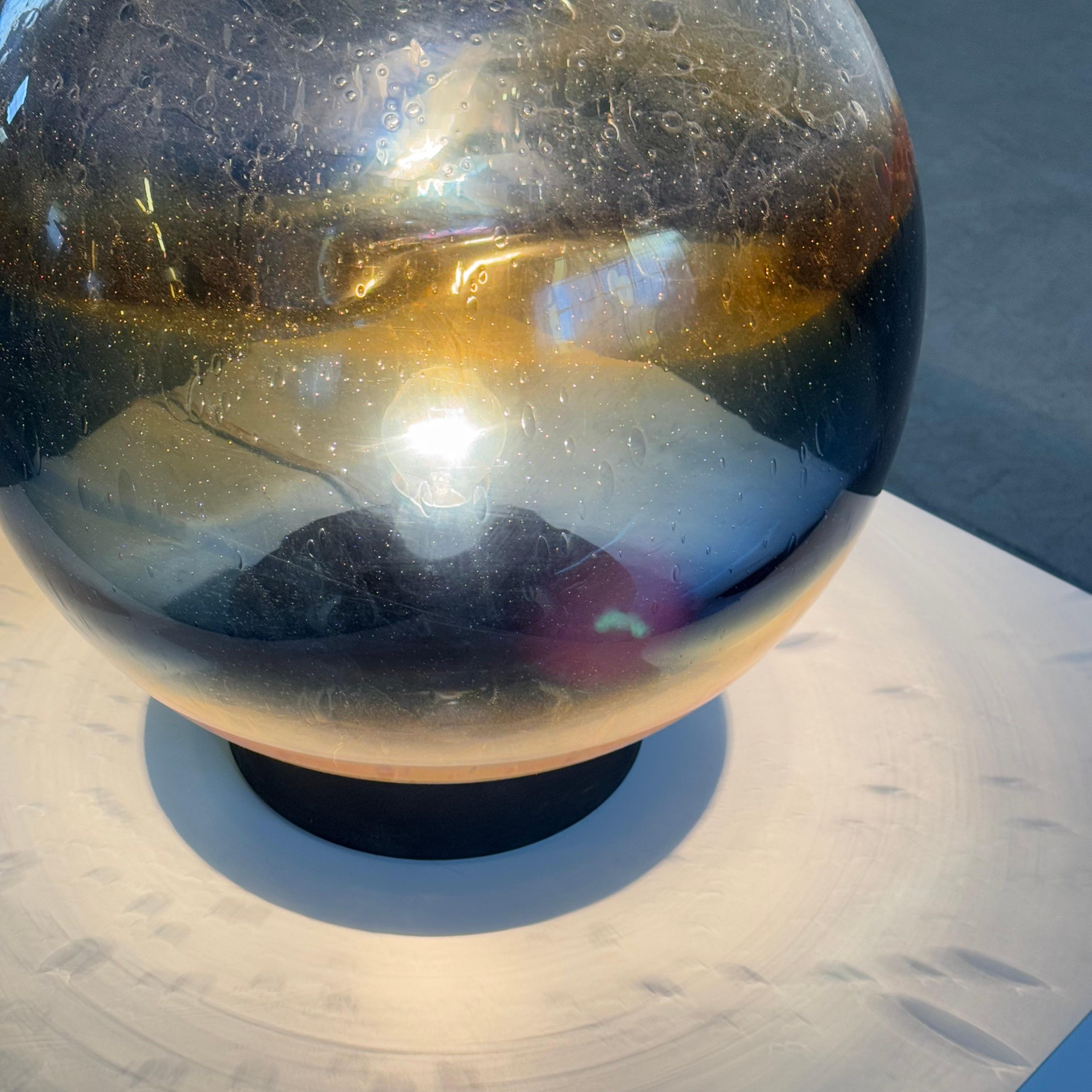 Luciano Vistosi Rare “Satellite” Table or Floor Lamp in Blown Murano Glass, 1970 en venta 5