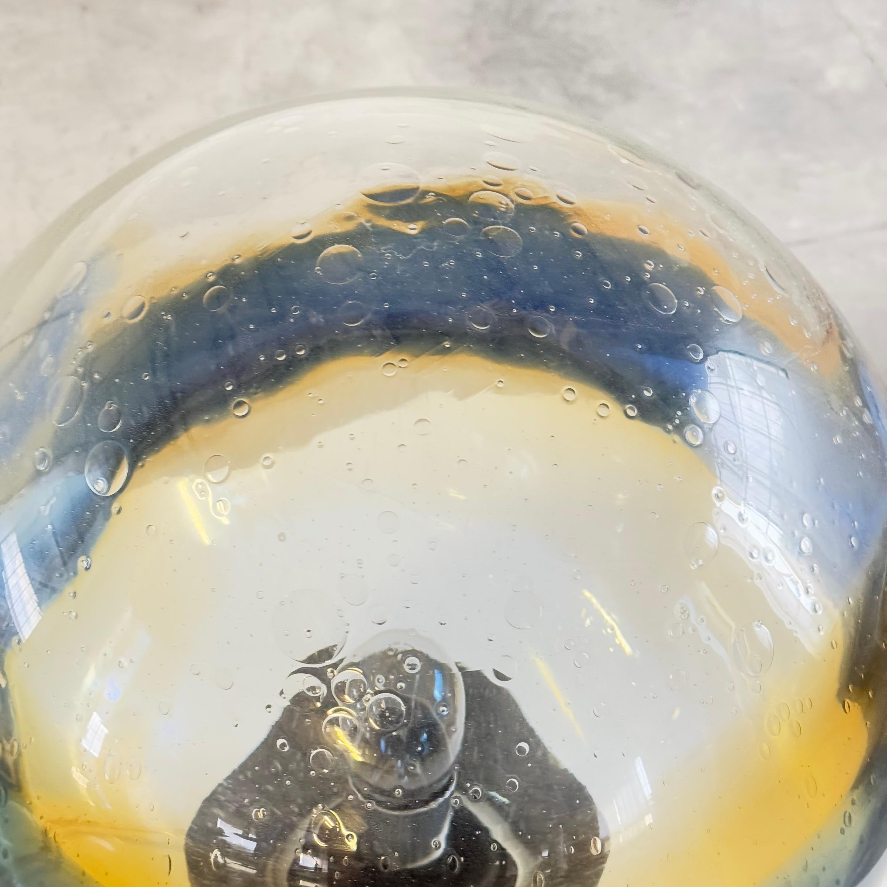 Luciano Vistosi Rare “Satellite” Table or Floor Lamp in Blown Murano Glass, 1970 en venta 7