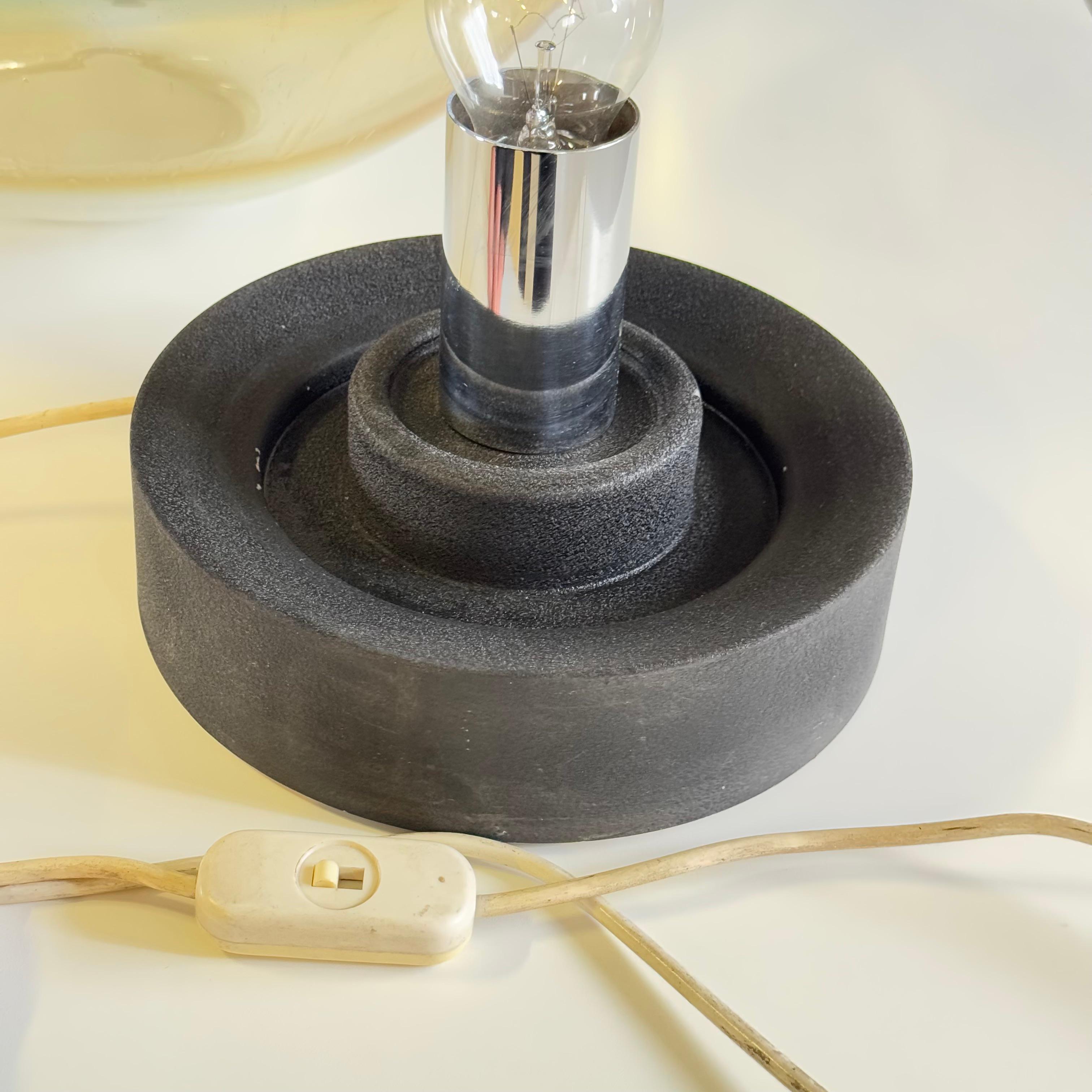 Luciano Vistosi Rare “Satellite” Table or Floor Lamp in Blown Murano Glass, 1970 en venta 9