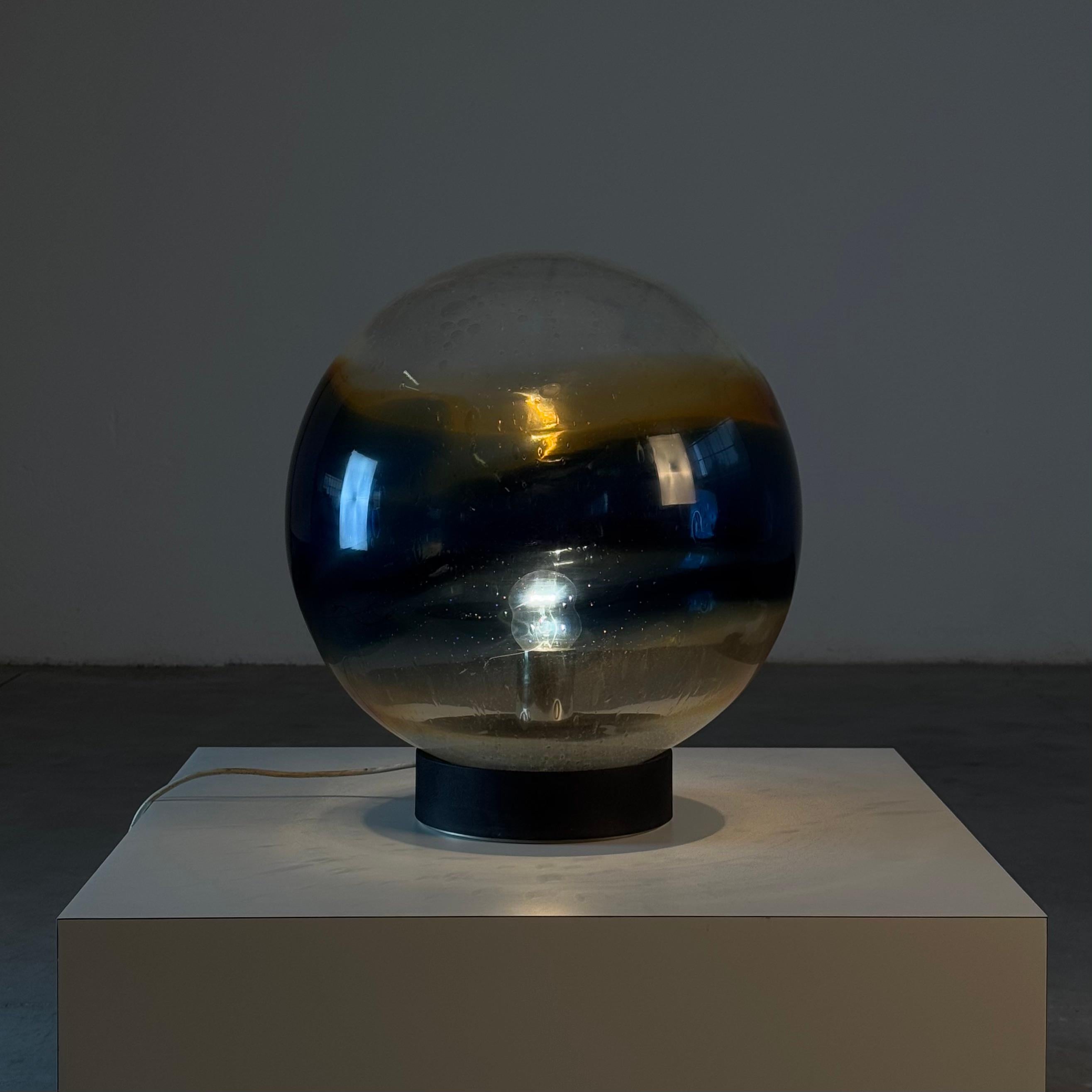 Luciano Vistosi Rare “Satellite” Table or Floor Lamp in Blown Murano Glass, 1970 Hecho a mano en venta
