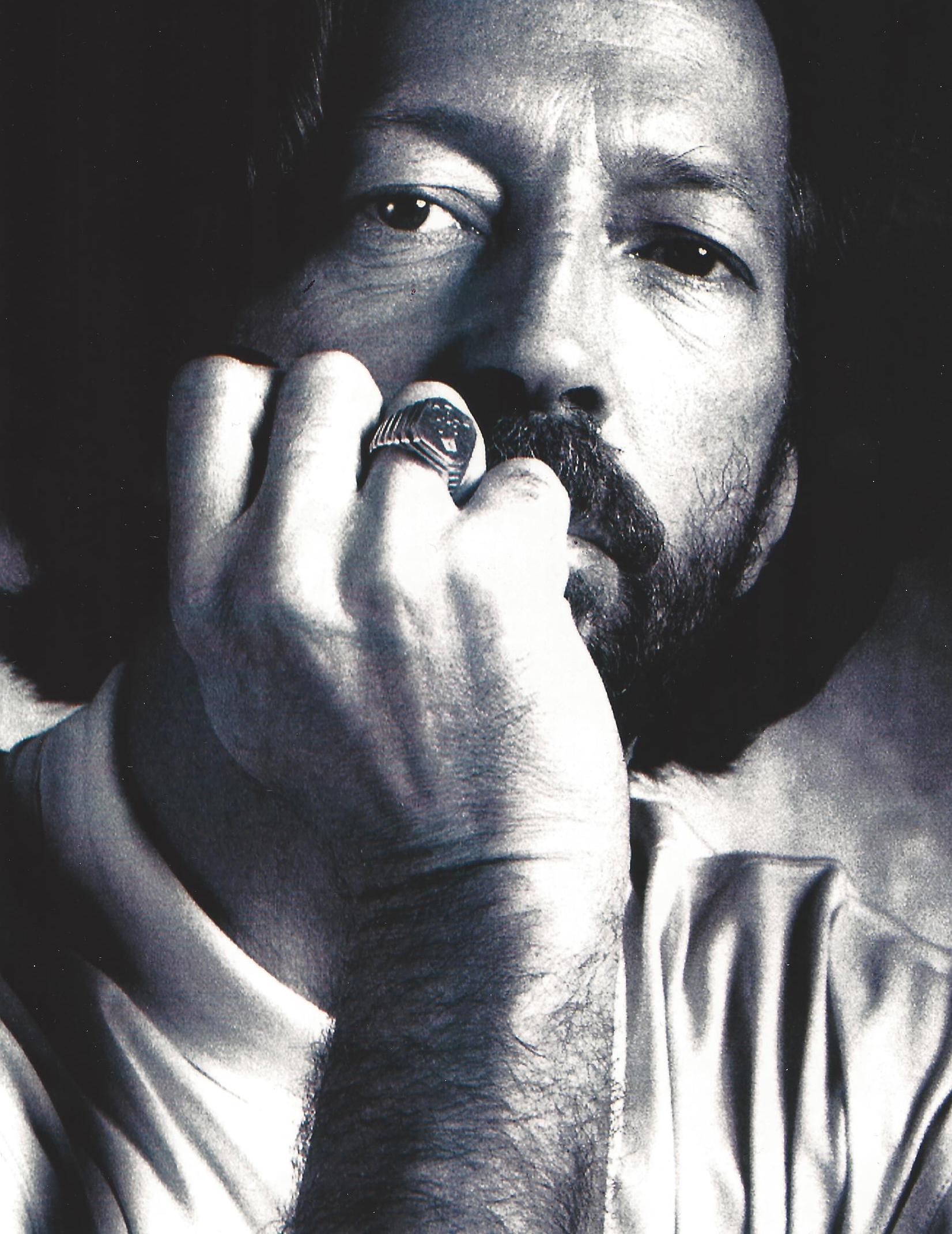 Luciano Viti Portrait Photograph - Eric Clapton Closeup Vintage Original Photograph