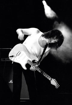 Jeff Beck Playing Guitar on Stage Vintage Original Photograph