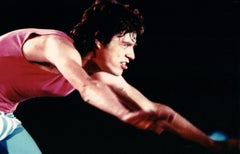 Mick Jagger Performing in Color Vintage Original Photograph