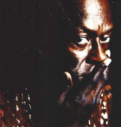 Miles Davis Closeup Vintage Original Photograph